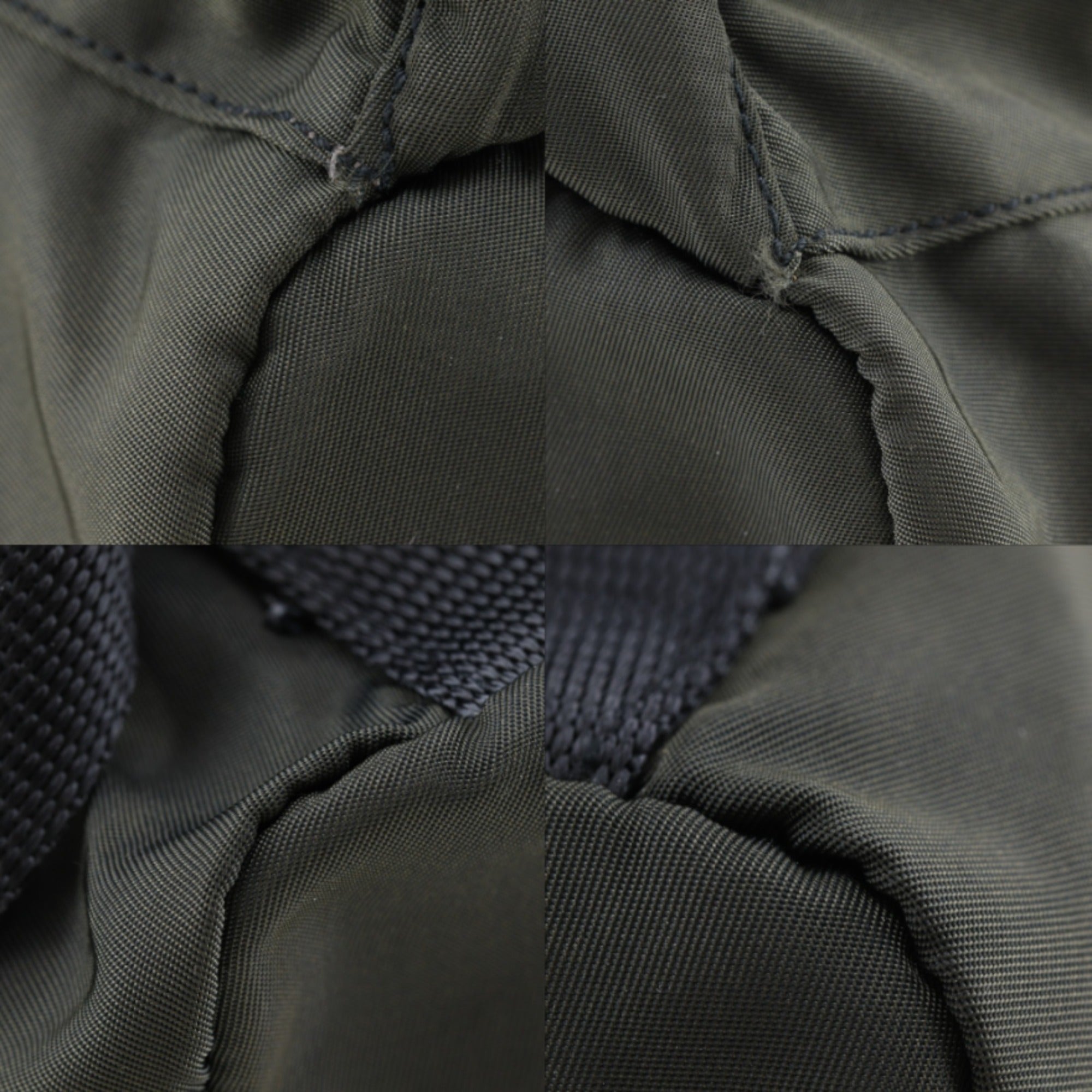 Prada Khaki Nylon Backpack (Pre-Owned)