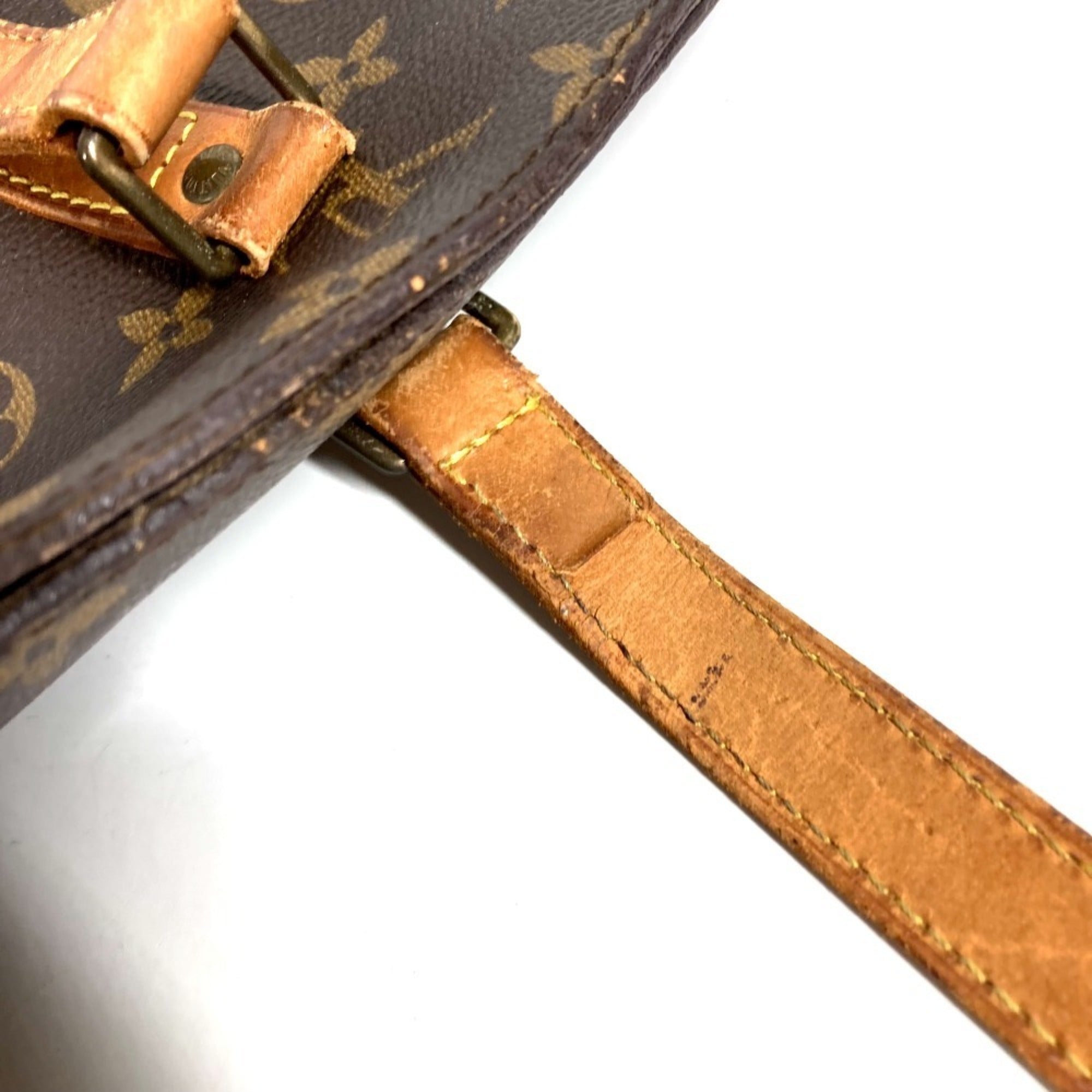 Louis Vuitton Brown Monogram Canvas Shoulder Bag Tote Bag (Pre-Owned)