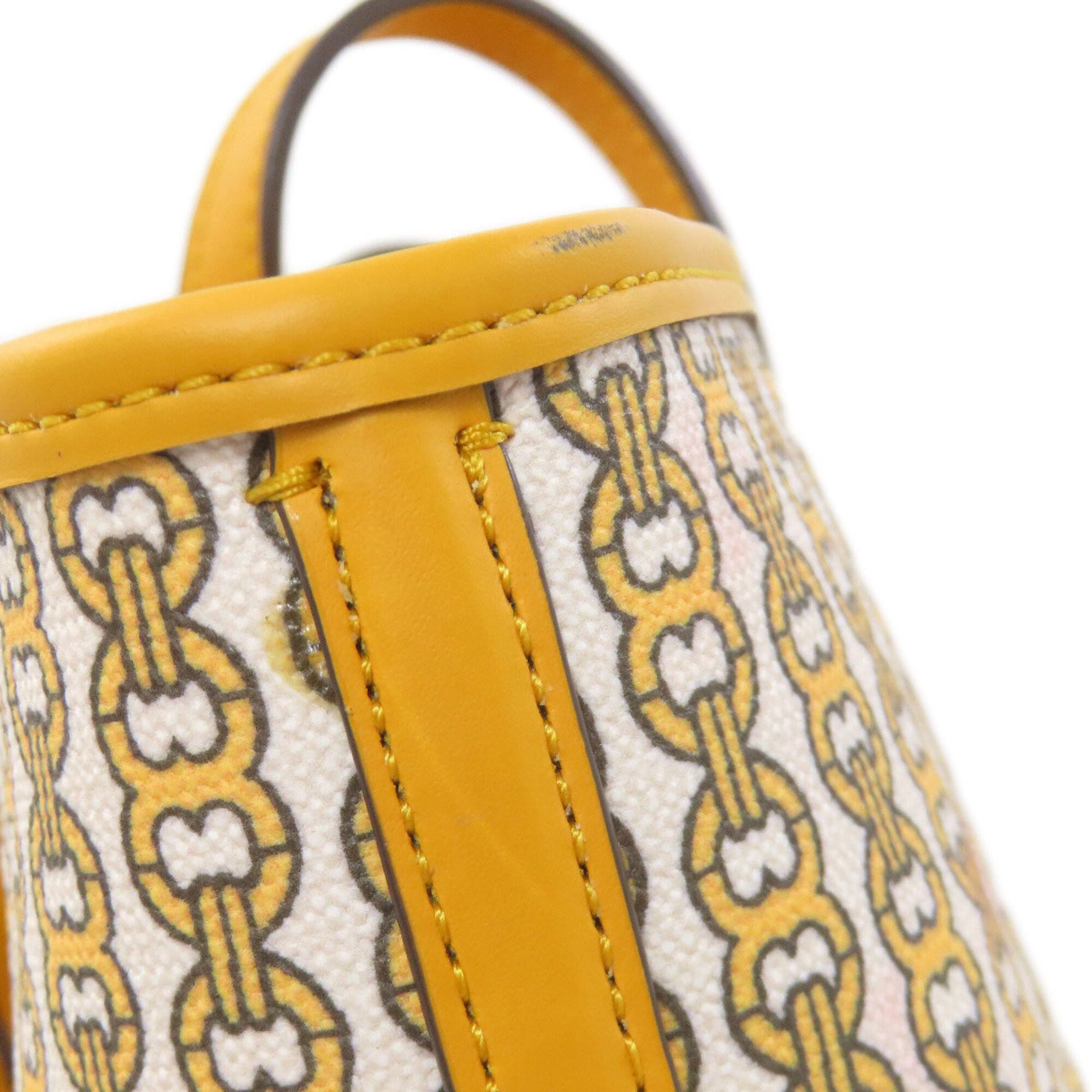 Tory Burch Yellow Pvc Tote Bag (Pre-Owned)