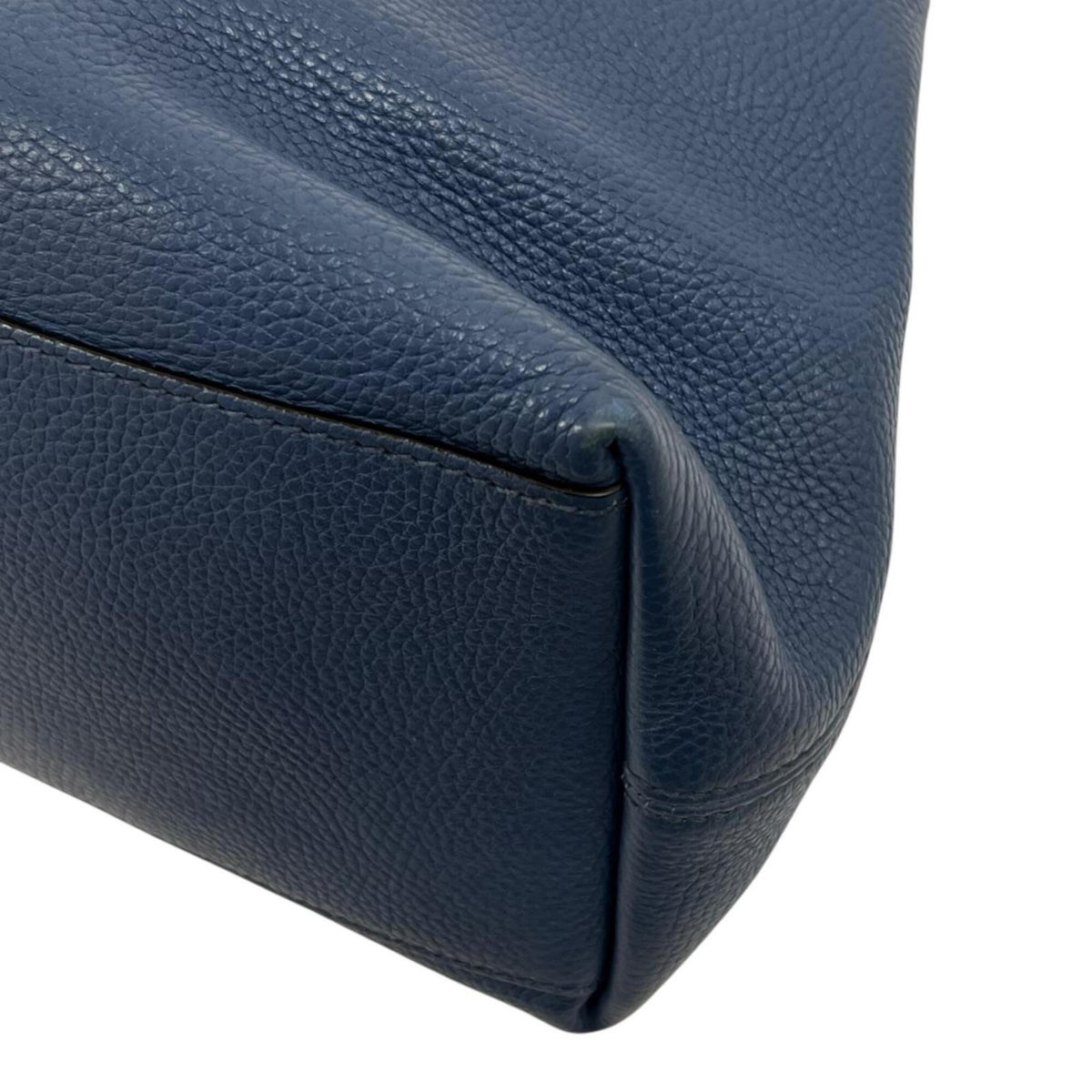Gucci Blue Leather Shoulder Bag (Pre-Owned)