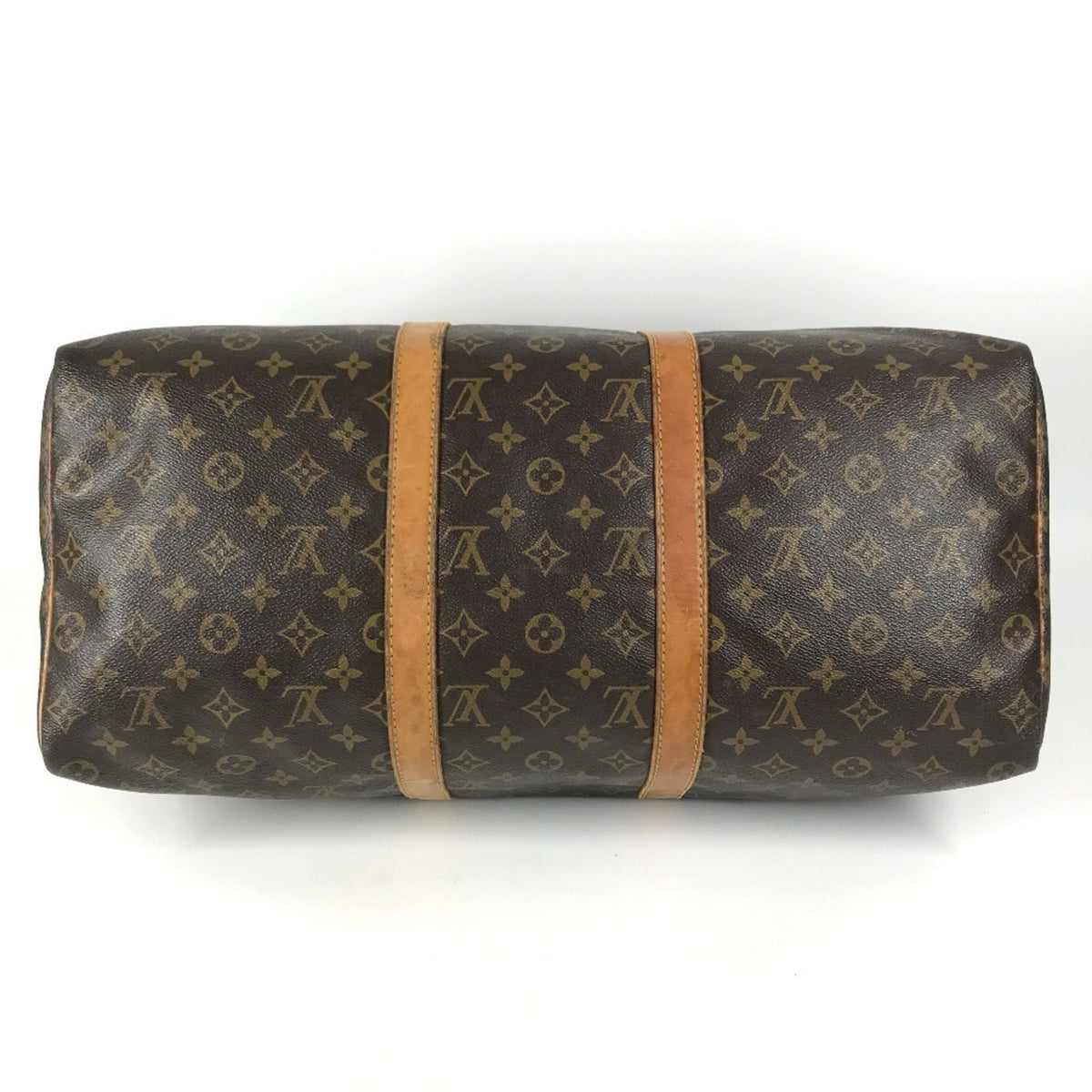 Louis Vuitton Brown Galle Monogram Monogram Boston Bag Handbag (Pre-Owned)