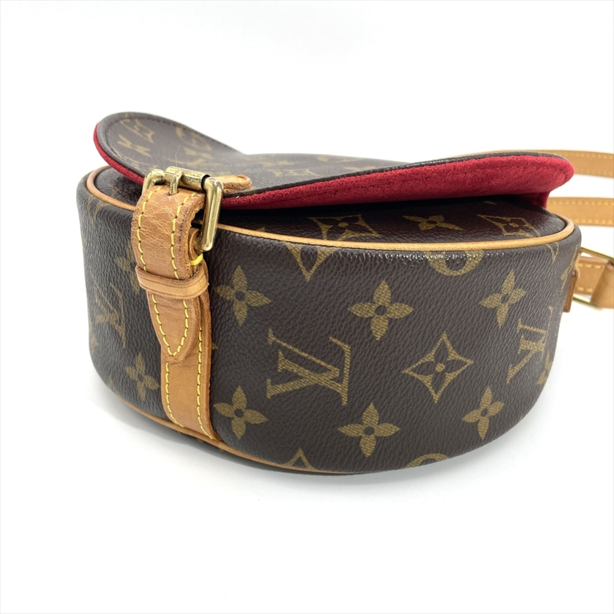 Louis Vuitton Brown Monogram Canvas Shoulder Bag (Pre-Owned)