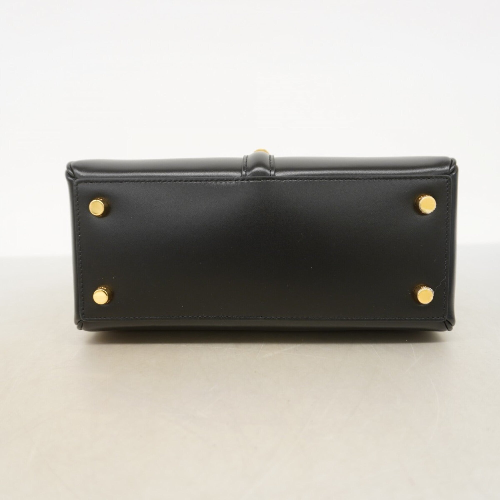 Celine Black Leather Handbag (Pre-Owned)