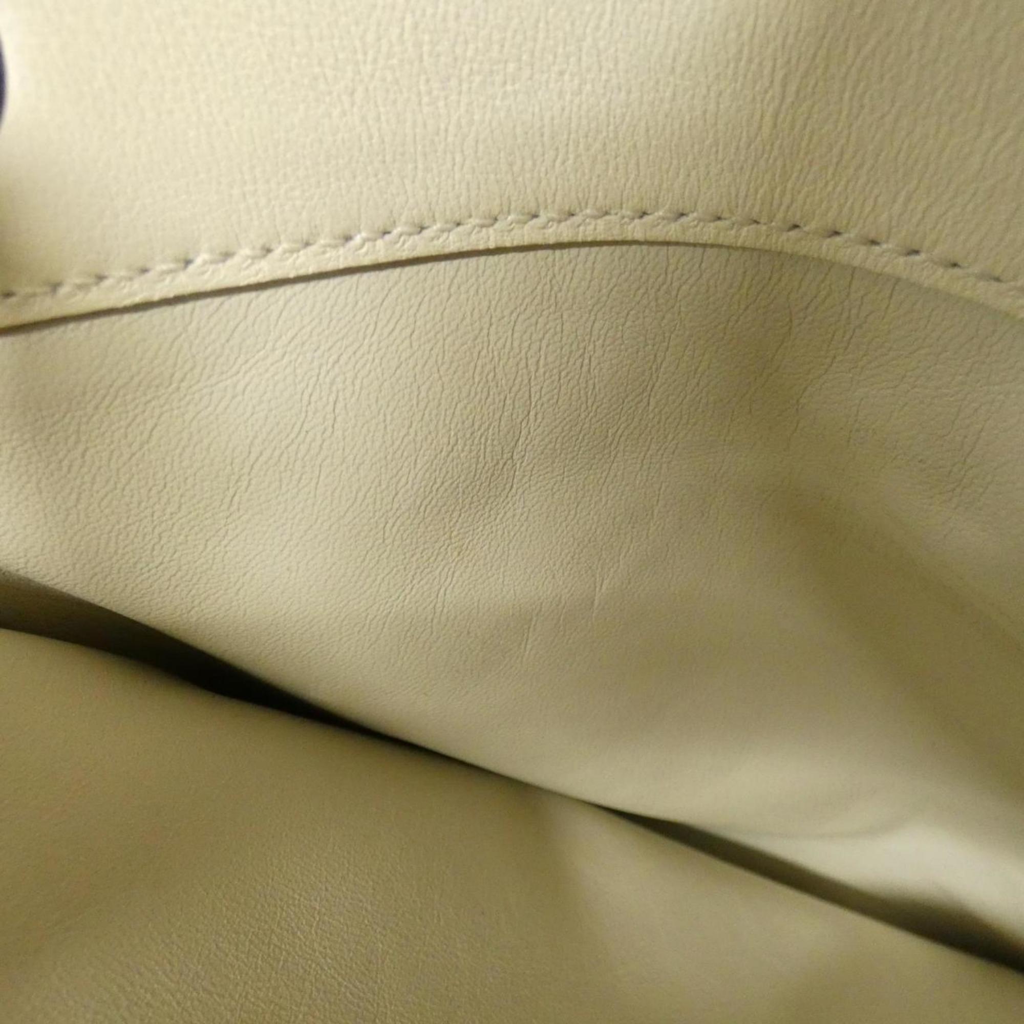 Hermes Bicolor Agneau Milo Swift Leather Shoulder Bag (Pre-Owned)