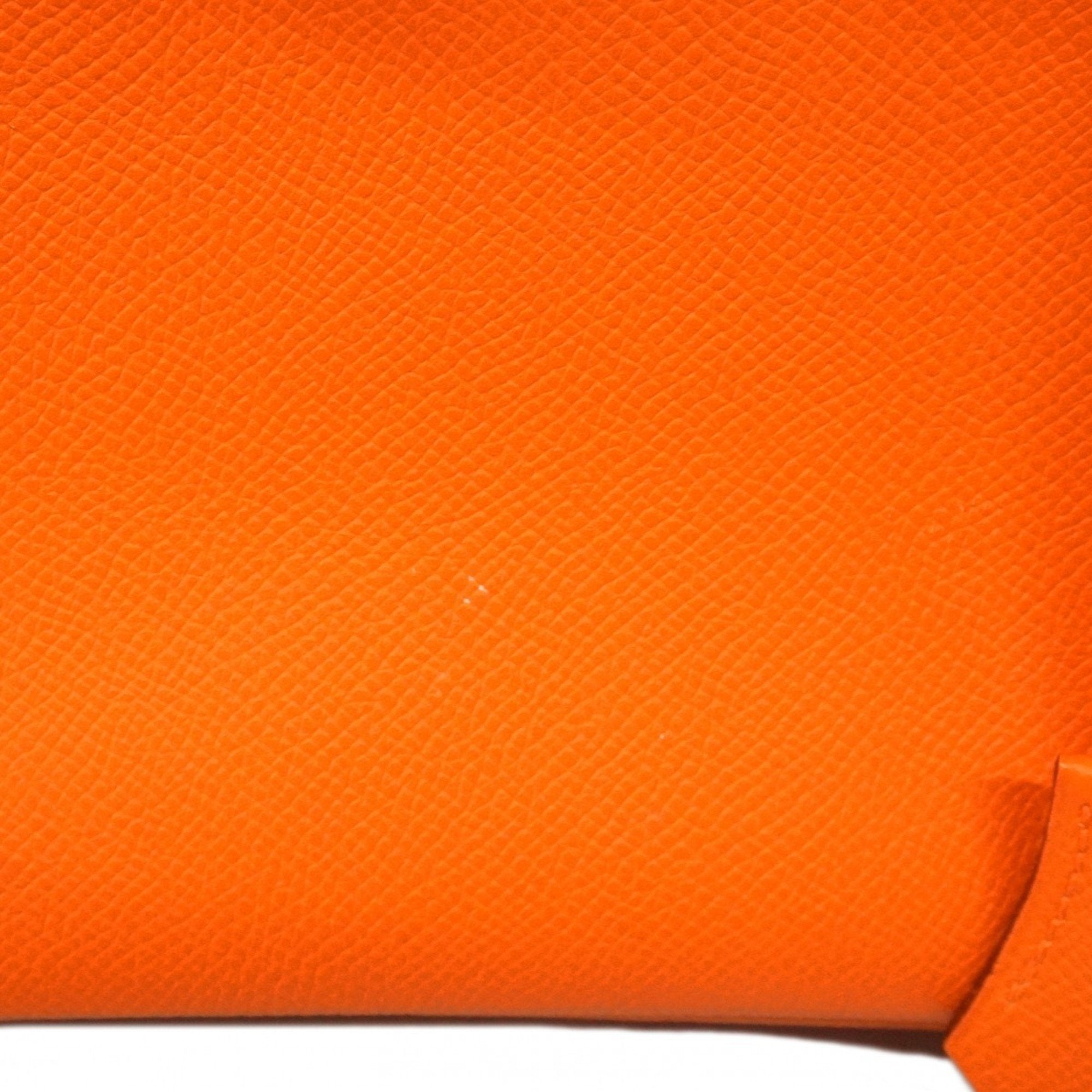 Hermes Orange Epsom Leather Handbag (Pre-Owned)