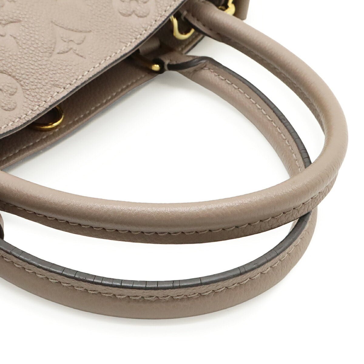 Louis Vuitton Brown Leather Handbag Shoulder Bag (Pre-Owned)