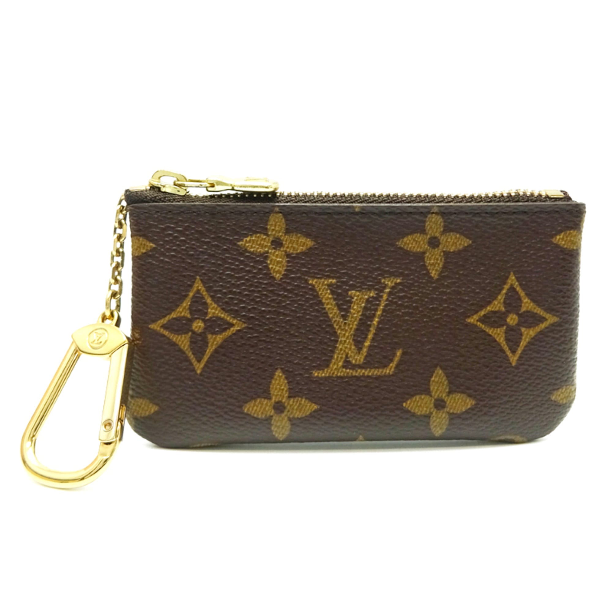 Louis Vuitton Brown Monogram Coin Purse/Coin Case (Pre-Owned)