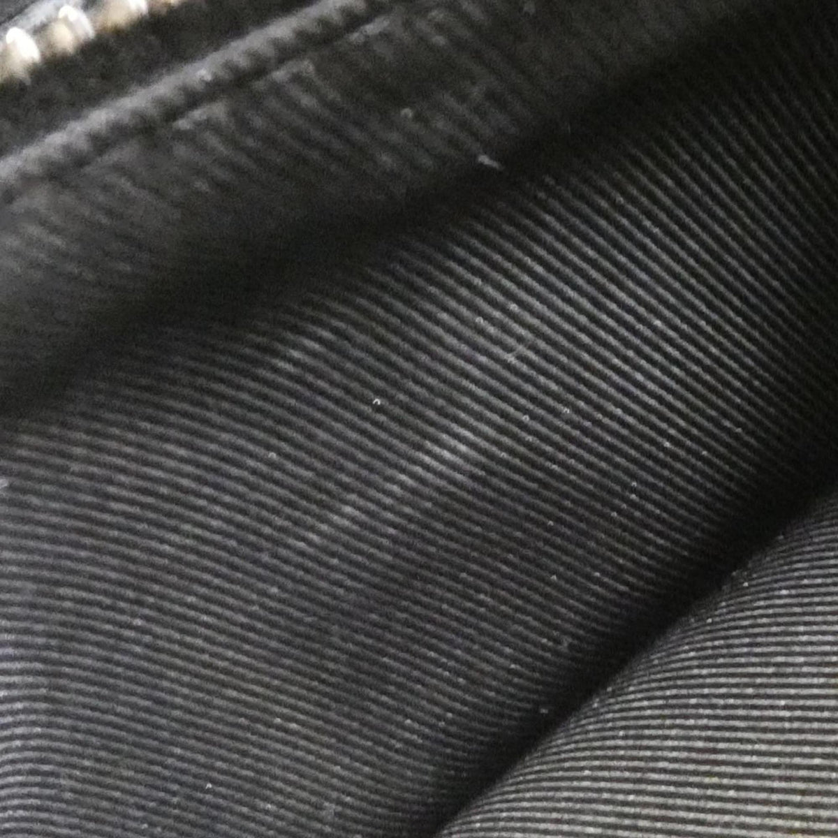 Louis Vuitton Black Coated Canvas Shoulder Bag (Pre-Owned)