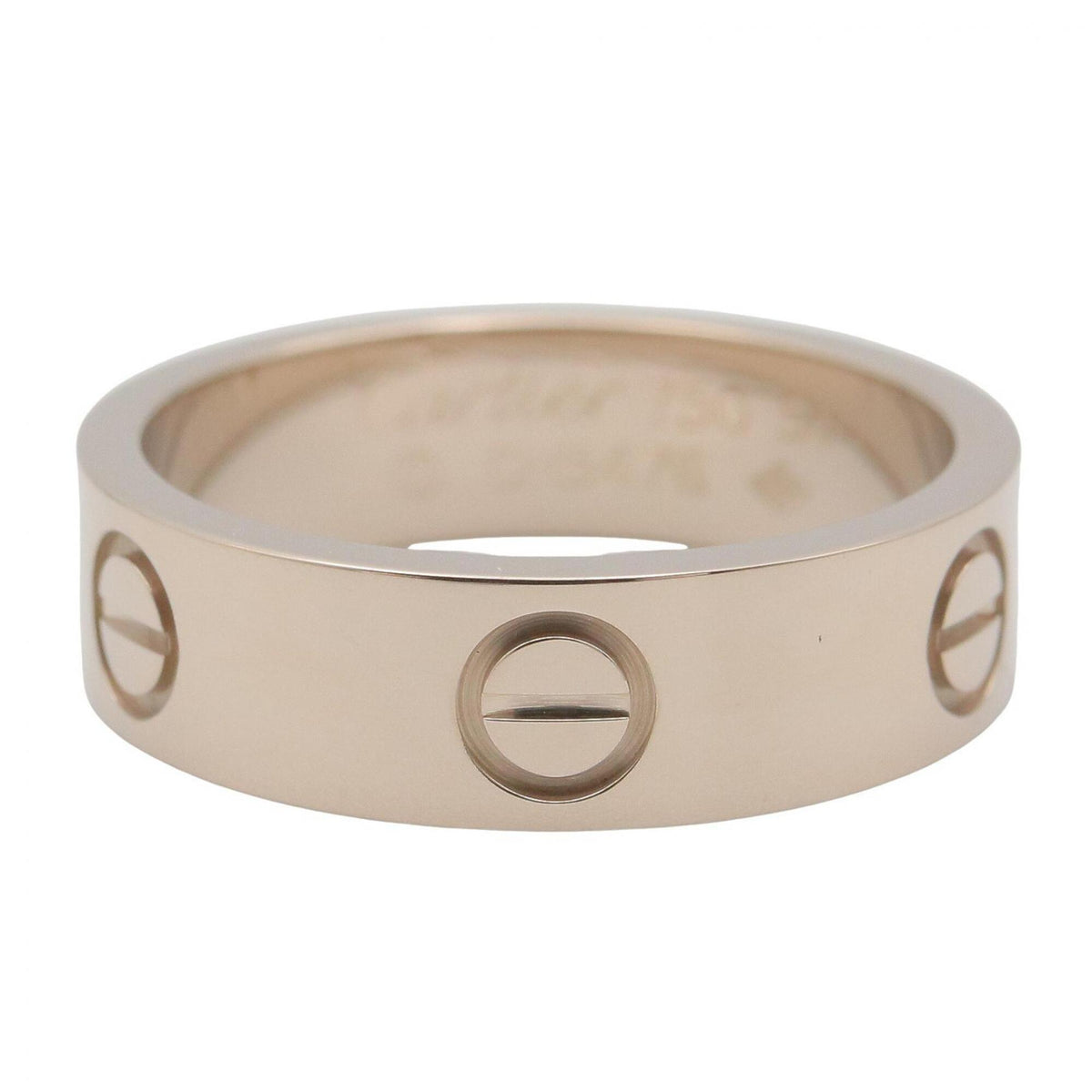 Cartier Silver White Gold (18K) Band Ring (Pre-Owned)
