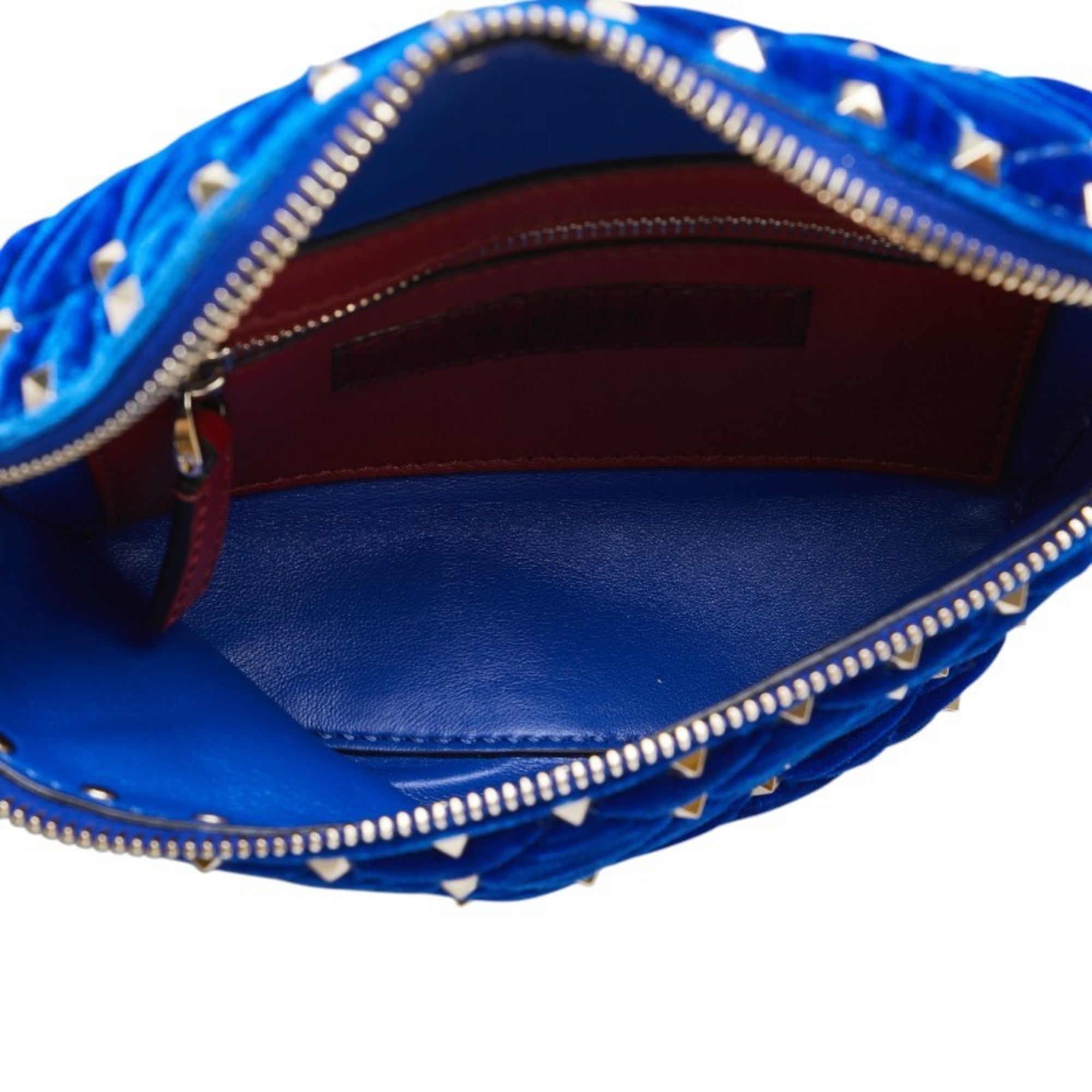 Valentino Blue Leather Fanny Pack Shoulder Bag (Pre-Owned)