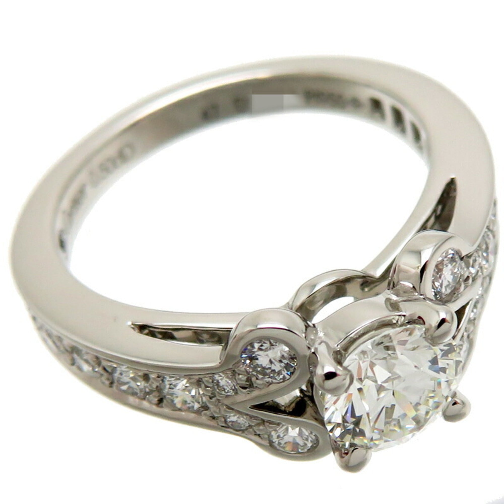 Cartier Platinum Platinum 950 Band Ring (Pre-Owned)