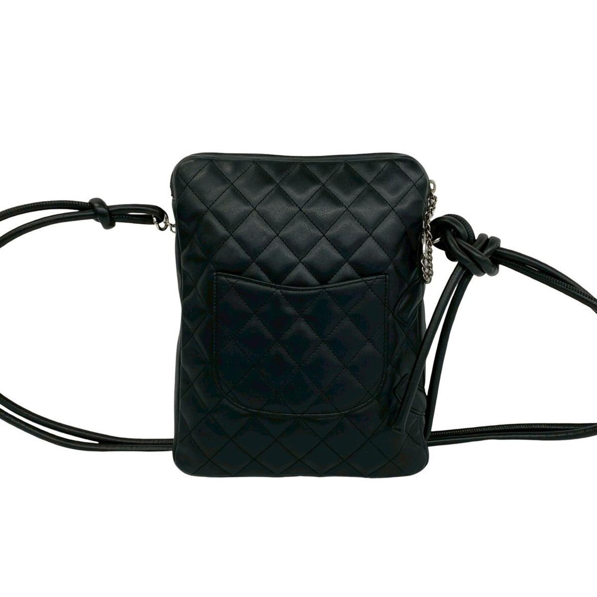 Chanel Black Leather Shoulder Bag (Pre-Owned)