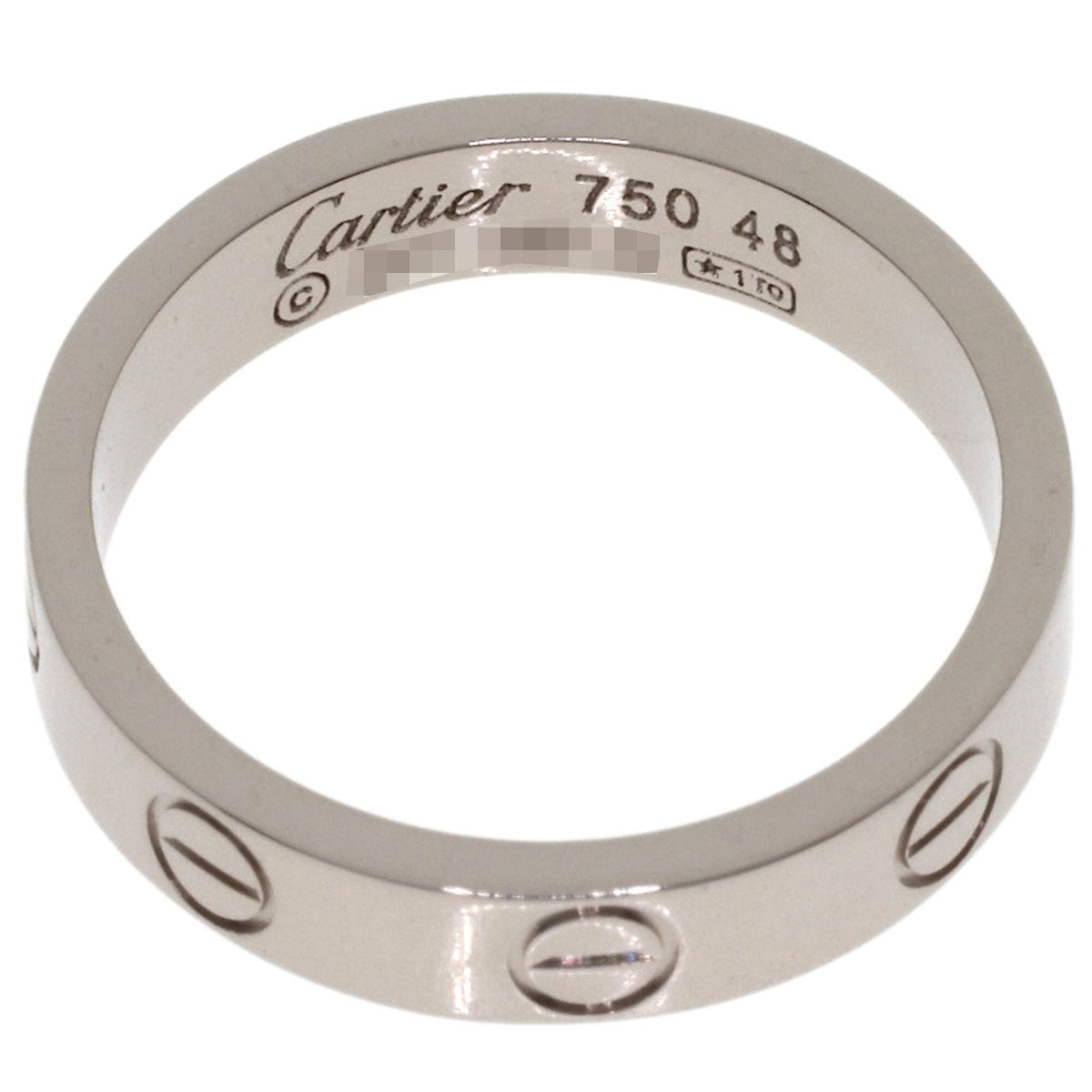 Cartier White Gold (18K) Band Ring (Pre-Owned)