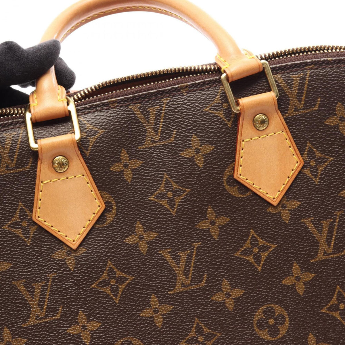 Louis Vuitton Brown Monogram Monogram Leather Handbag (Pre-Owned)