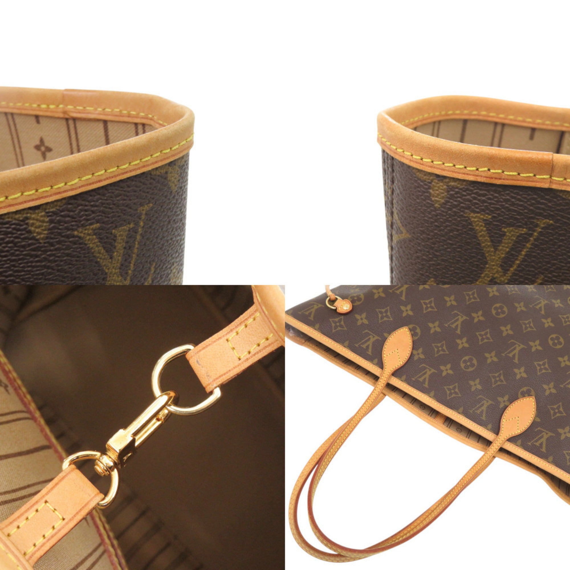 Louis Vuitton Brown Monogram Tote Bag (Pre-Owned)