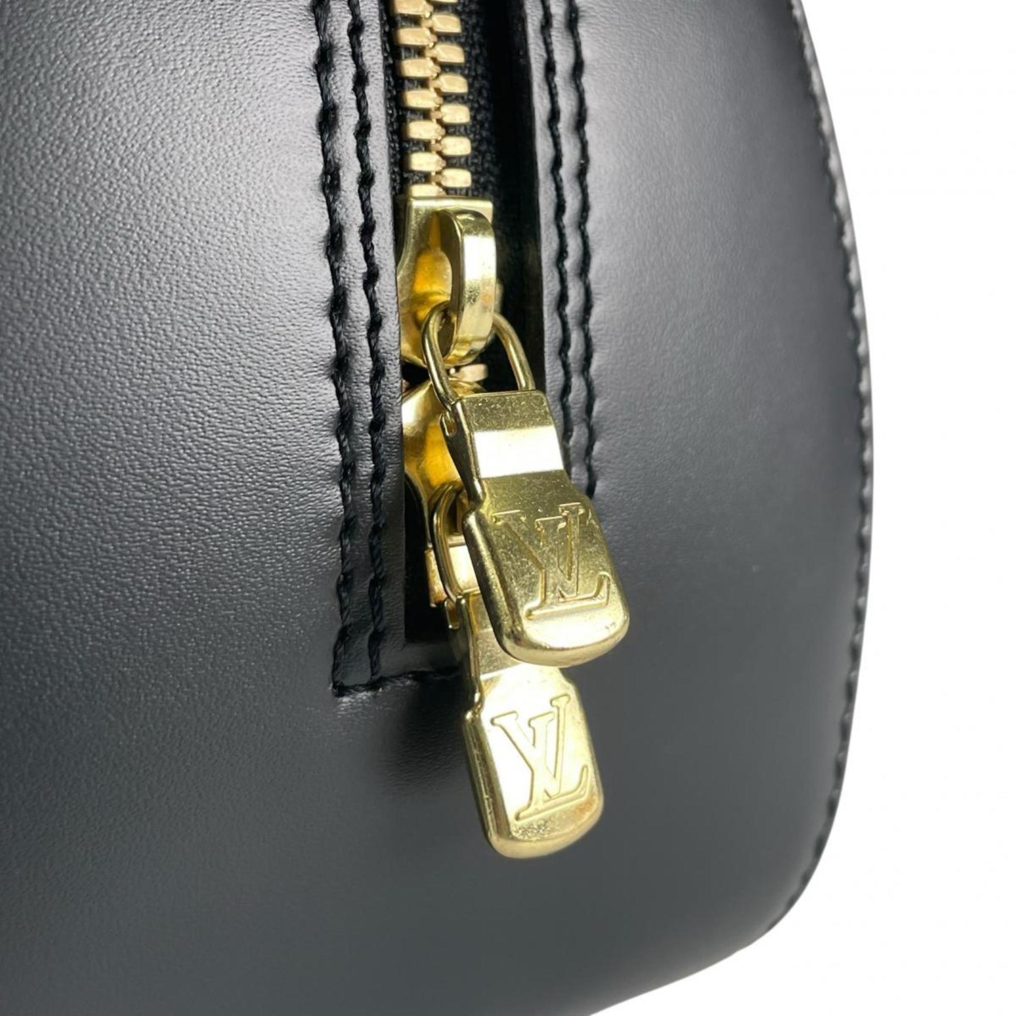 Louis Vuitton Black Noir Epi Leather Handbag (Pre-Owned)