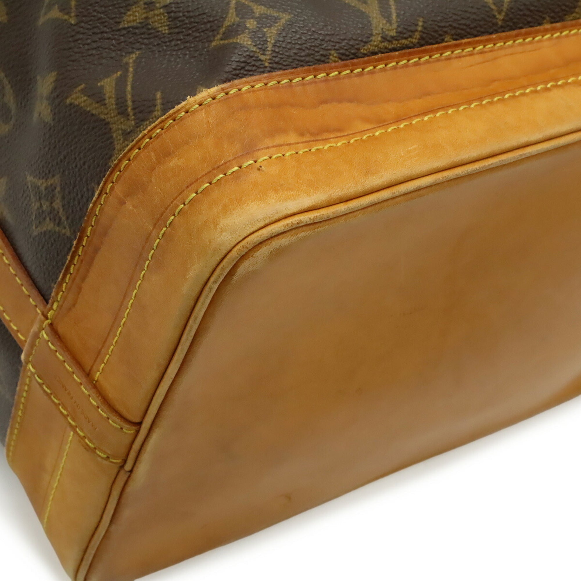 Louis Vuitton Brown Monogram Canvas Shoulder Bag (Pre-Owned)
