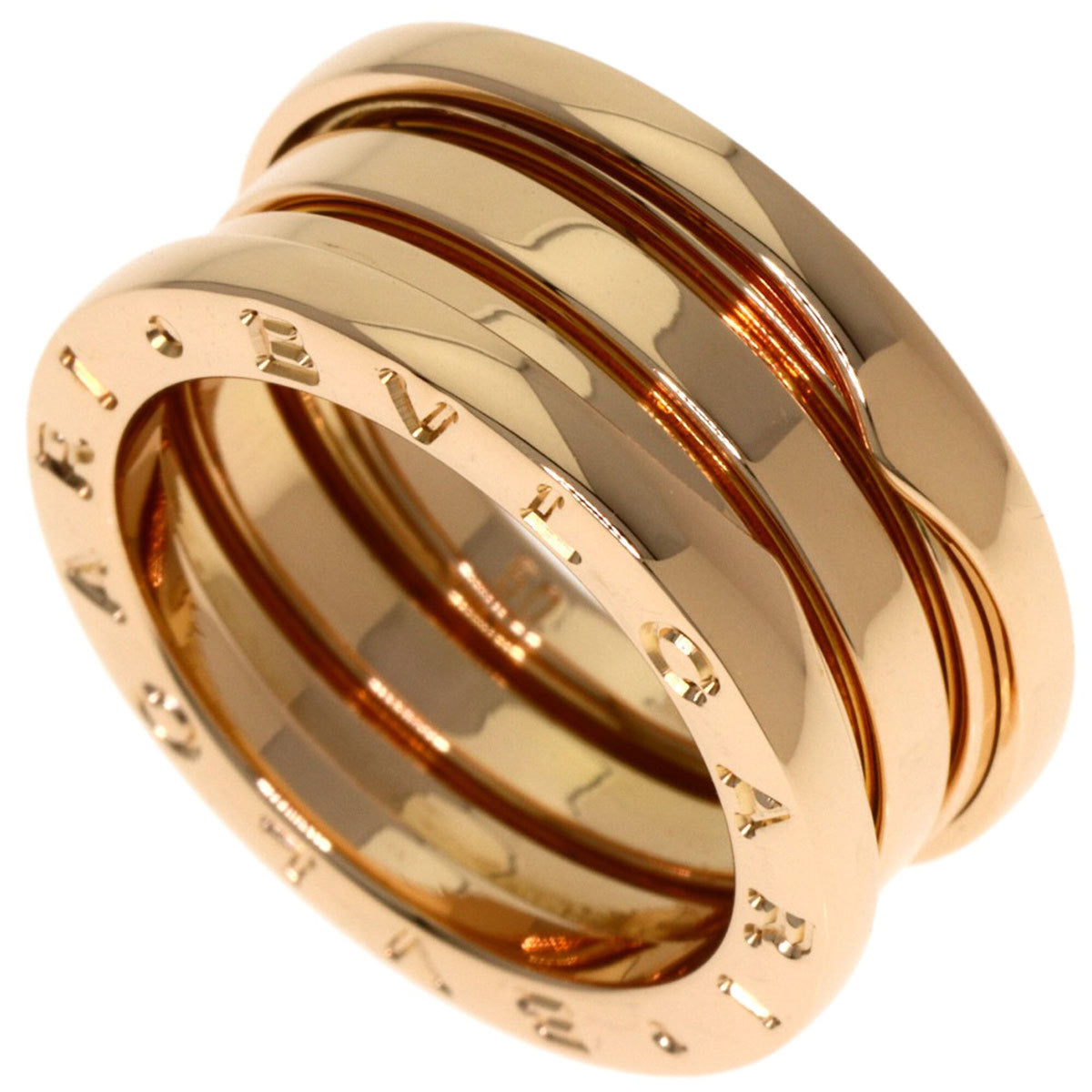 Bvlgari Pink Gold Pink Gold (18K) Band Ring (Pre-Owned)