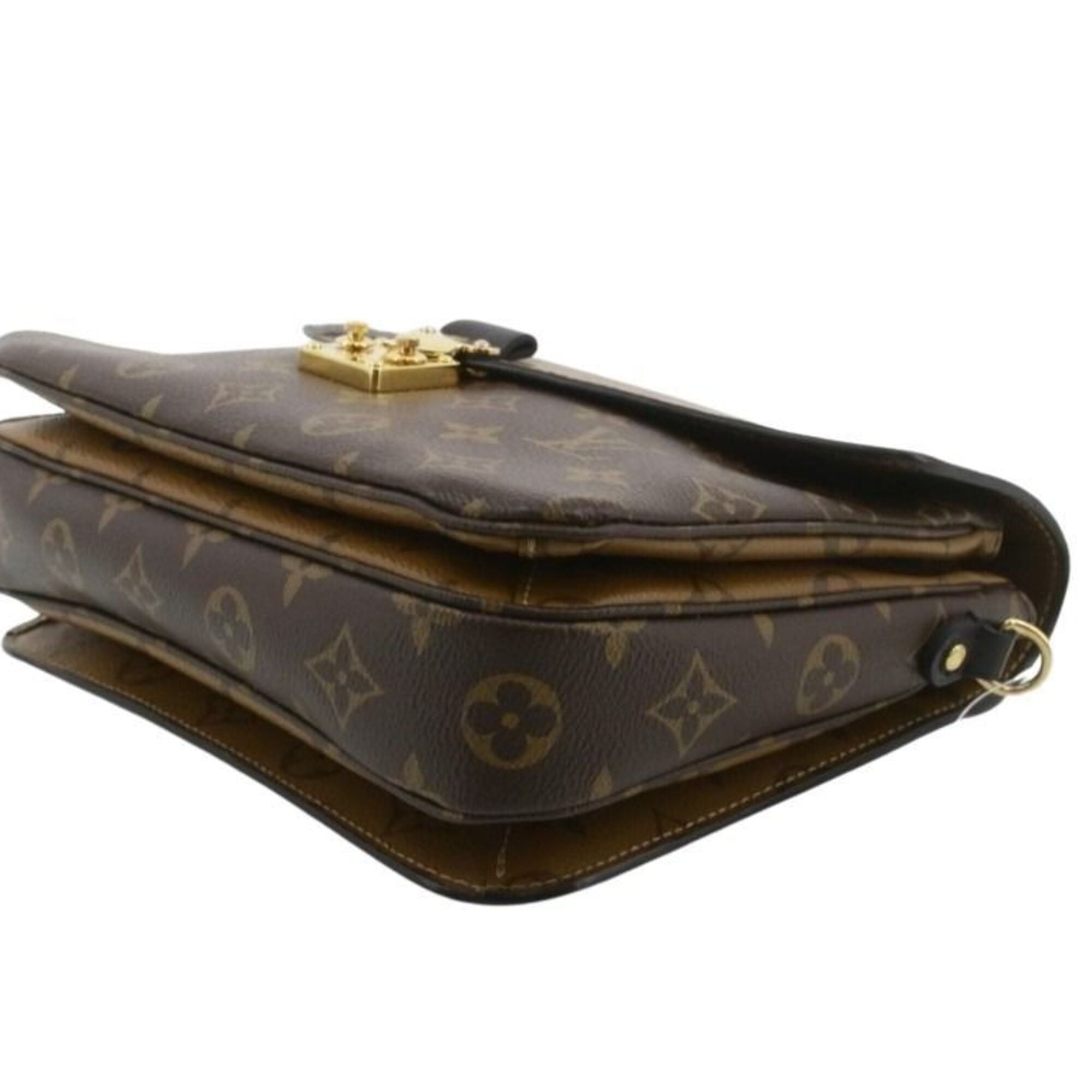 Louis Vuitton Brown Monogram Reverse Handbag Pochette (Pre-Owned)