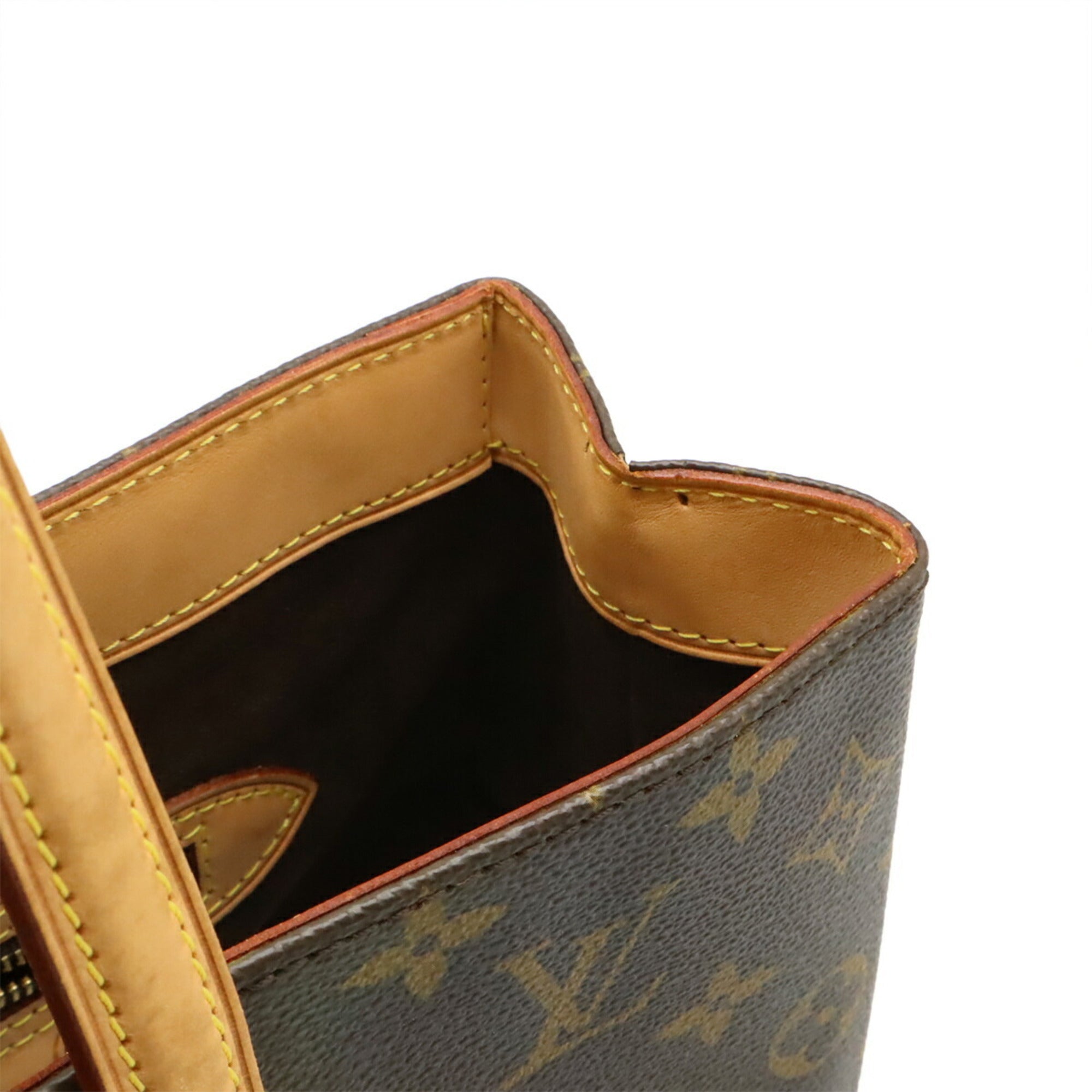 Louis Vuitton Brown Monogram Shoulder Bag Tote Bag (Pre-Owned)