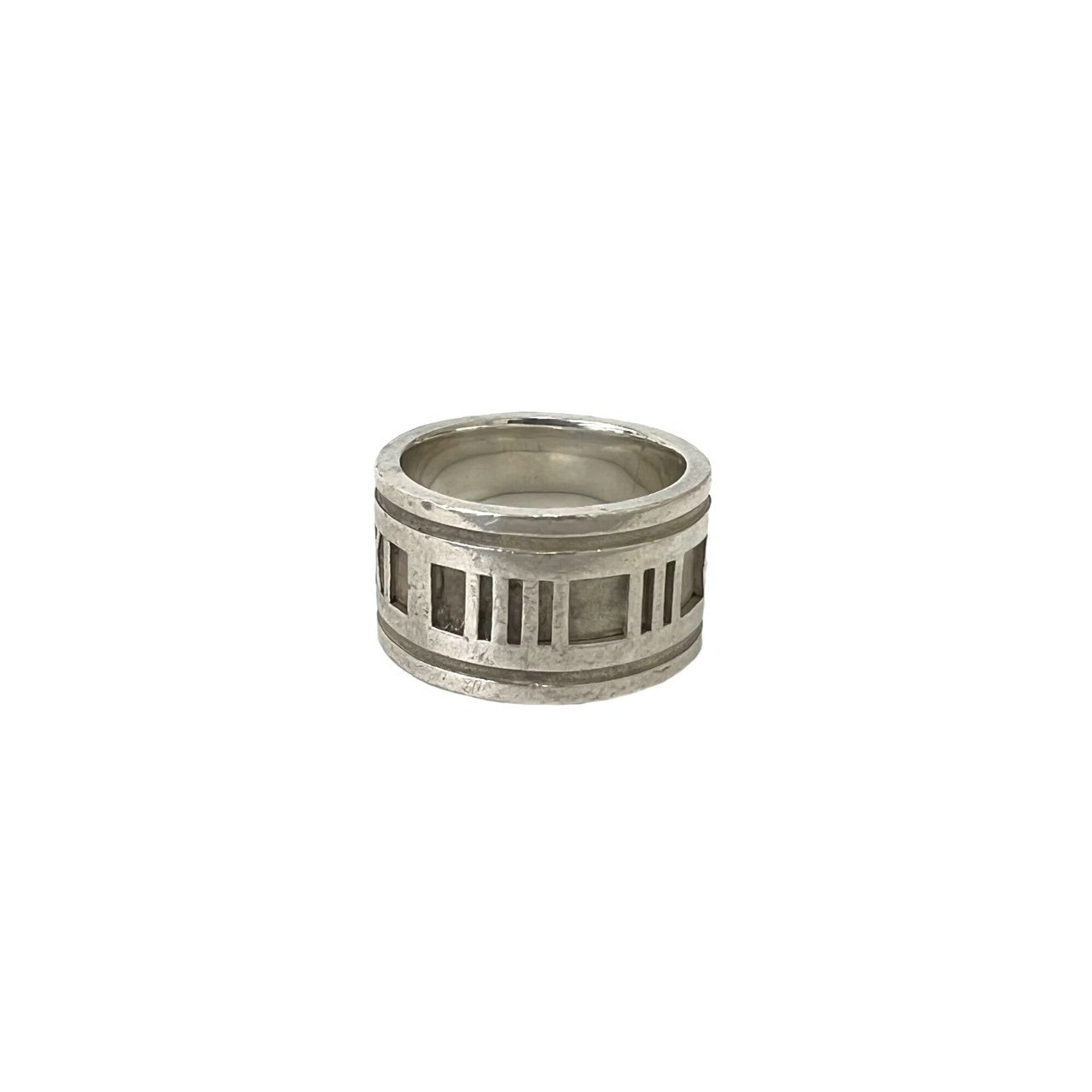 Tiffany Silver Silver 925 Band Ring (Pre-Owned)