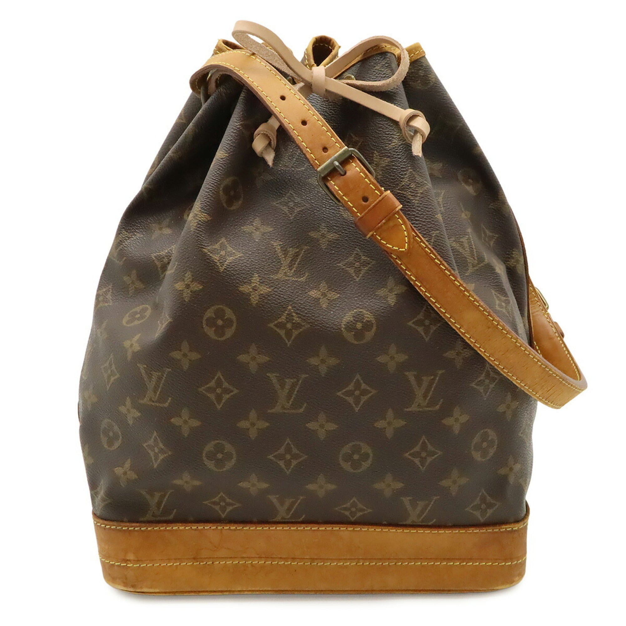 Louis Vuitton Brown Monogram Canvas Pvc Coated Canvas Shoulder Bag (Pre-Owned)