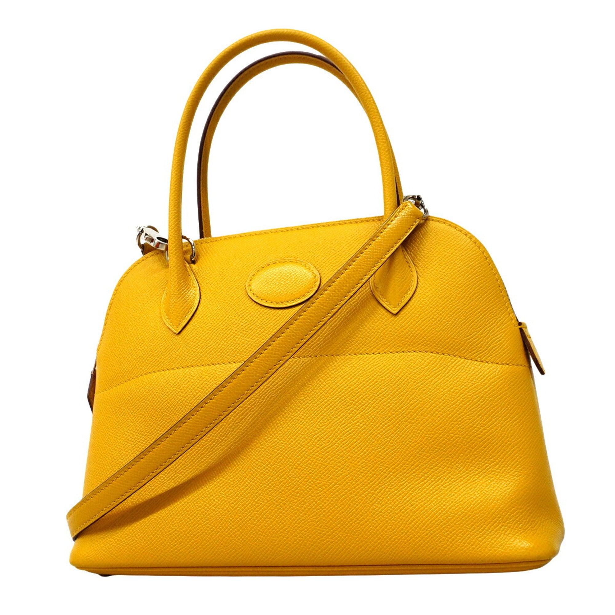 Hermes Yellow Epsom Leather Handbag (Pre-Owned)