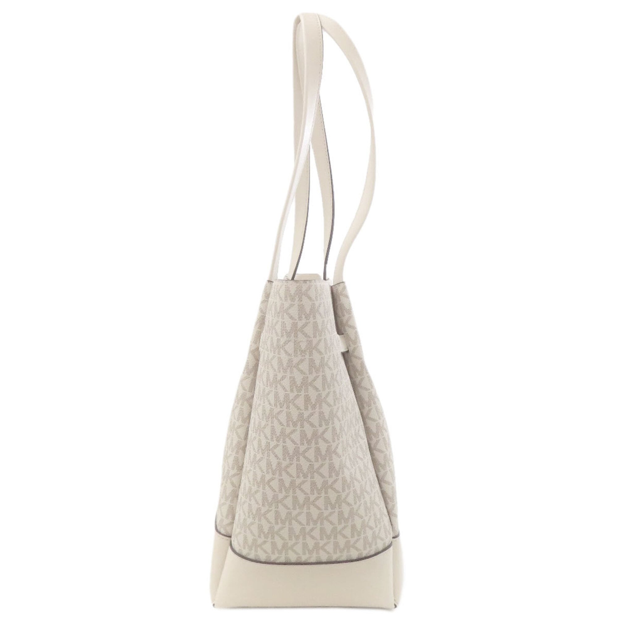 Michael Kors White Pvc Tote Bag (Pre-Owned)