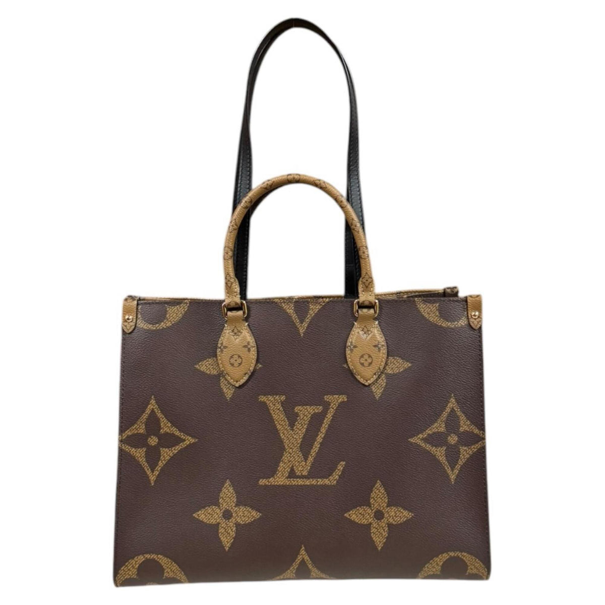 Louis Vuitton Brown Monogram Reverse Monogram Handbag Shoulder Bag (Pre-Owned)