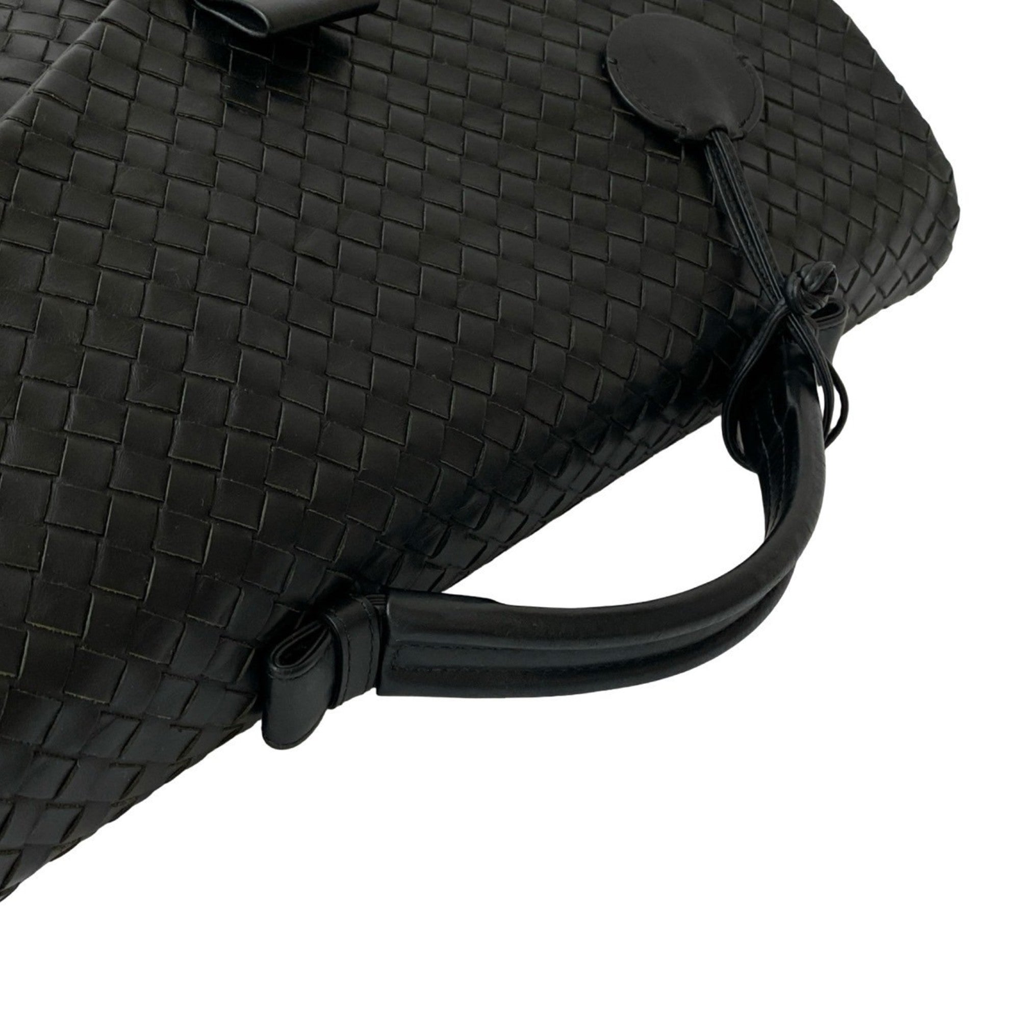 Bottega Veneta Black Leather Briefcase (Pre-Owned)