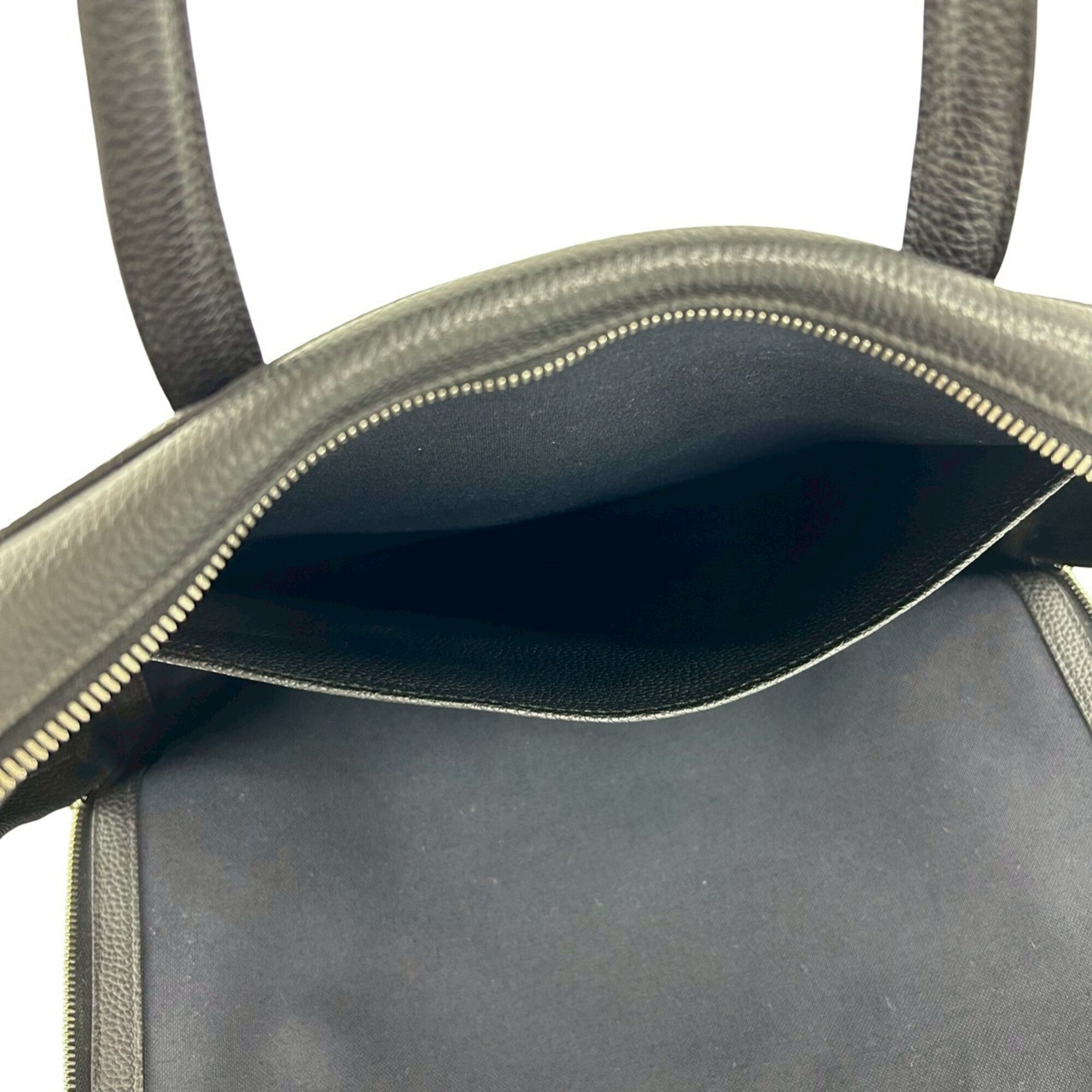 Hermes Black Togo Leather Briefcase (Pre-Owned)
