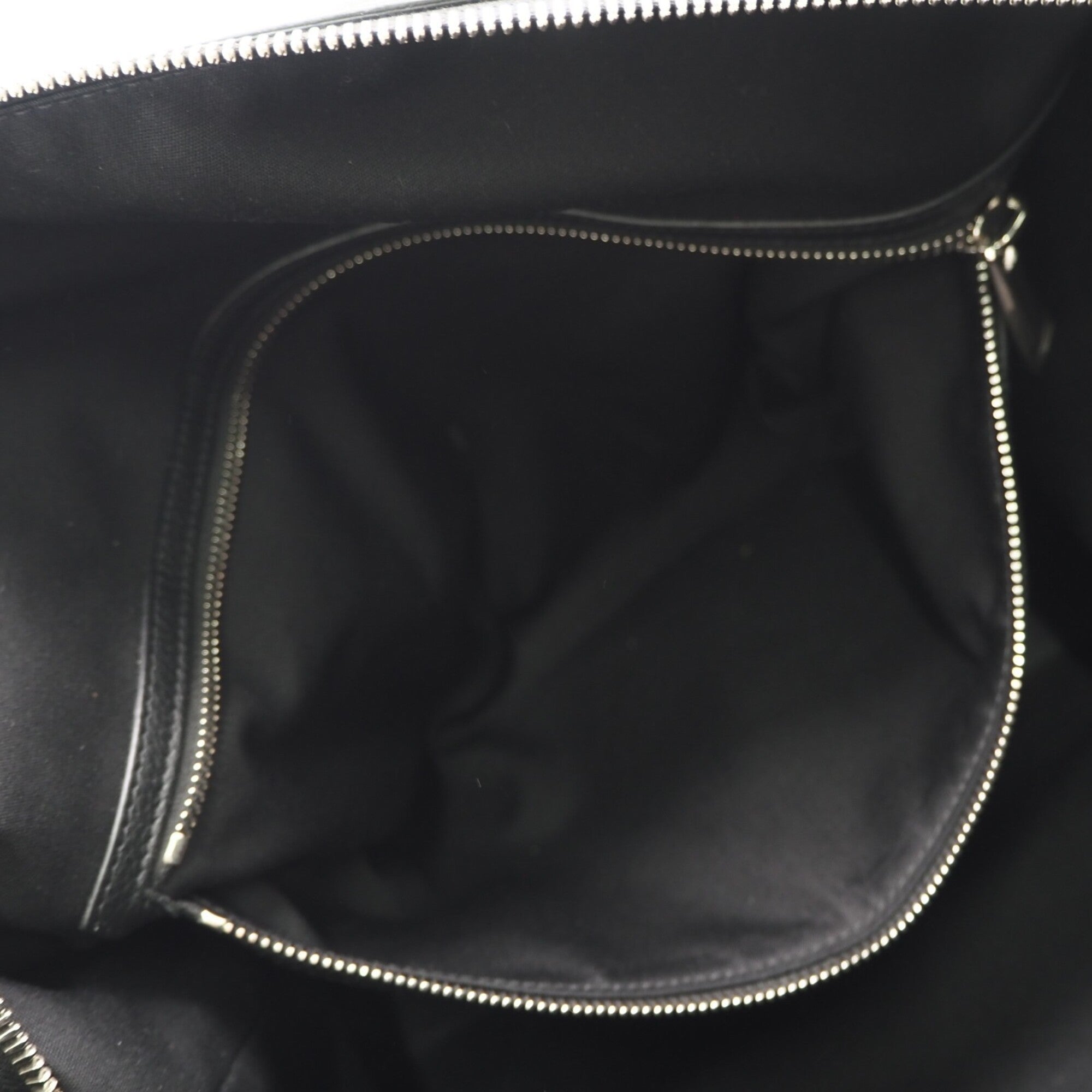 Dior Homme Black Navy Leather Boston Bag (Pre-Owned)