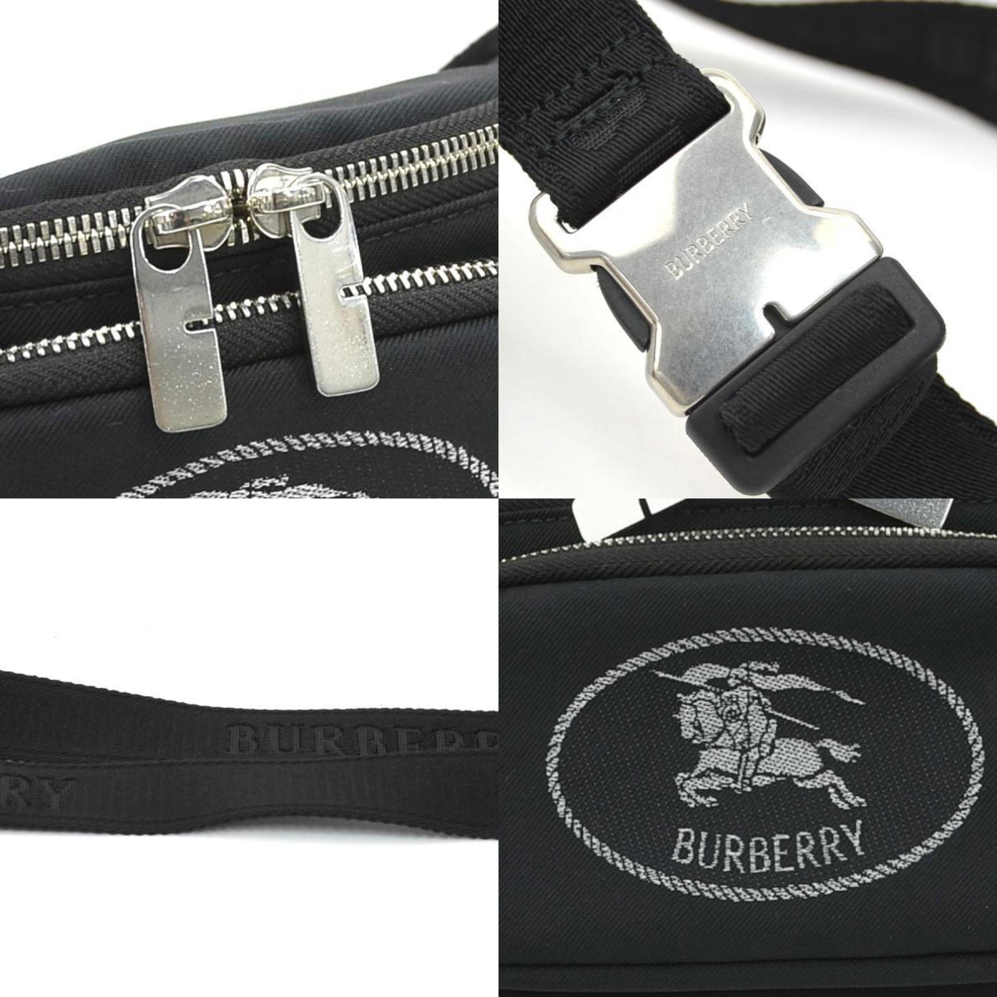 Burberry Black Nylon Canvas Fanny Pack (Pre-Owned)
