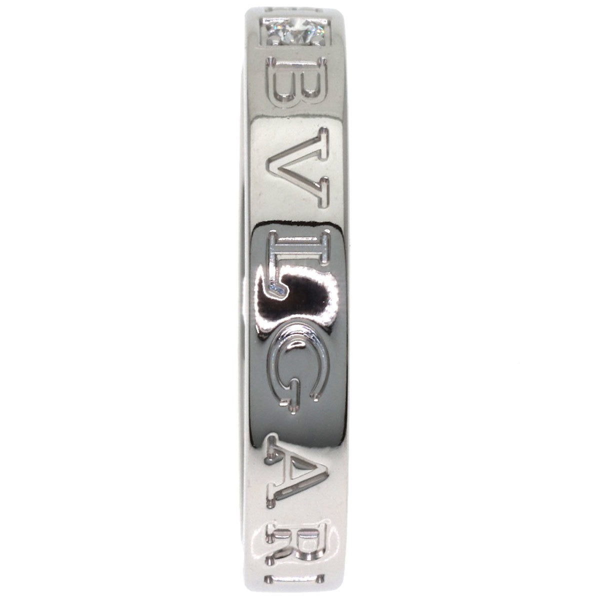 Bvlgari White Gold (18K) Band Ring (Pre-Owned)