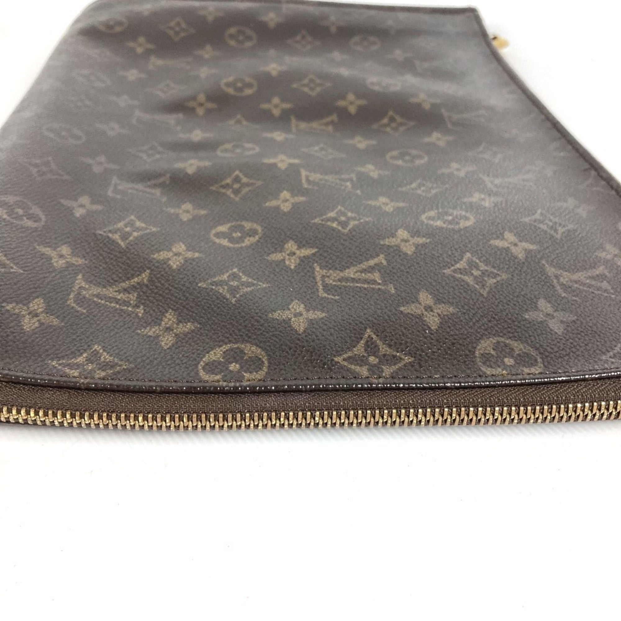 Louis Vuitton Brown Galle Monogram Monogram Clutch Bag (Pre-Owned)