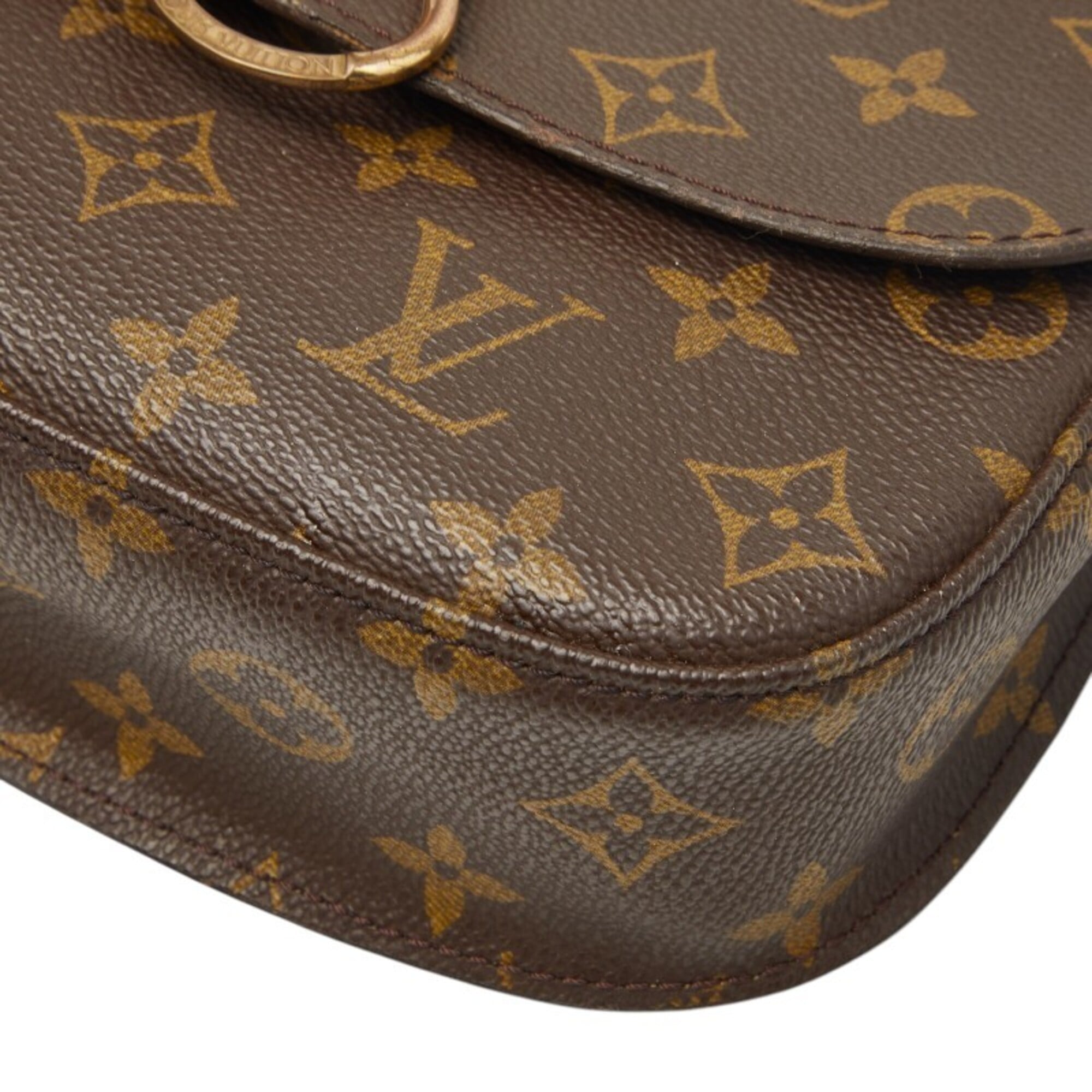 Louis Vuitton Monogram Brown Pvc Leather Shoulder Bag (Pre-Owned)