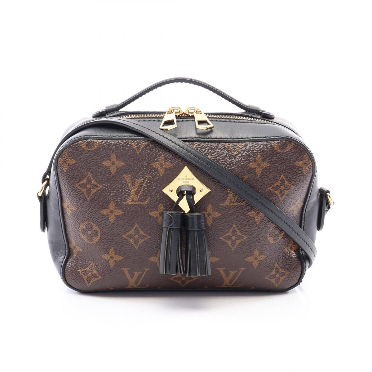Louis Vuitton Brown Noir Pvc Leather Handbag Shoulder Bag (Pre-Owned)