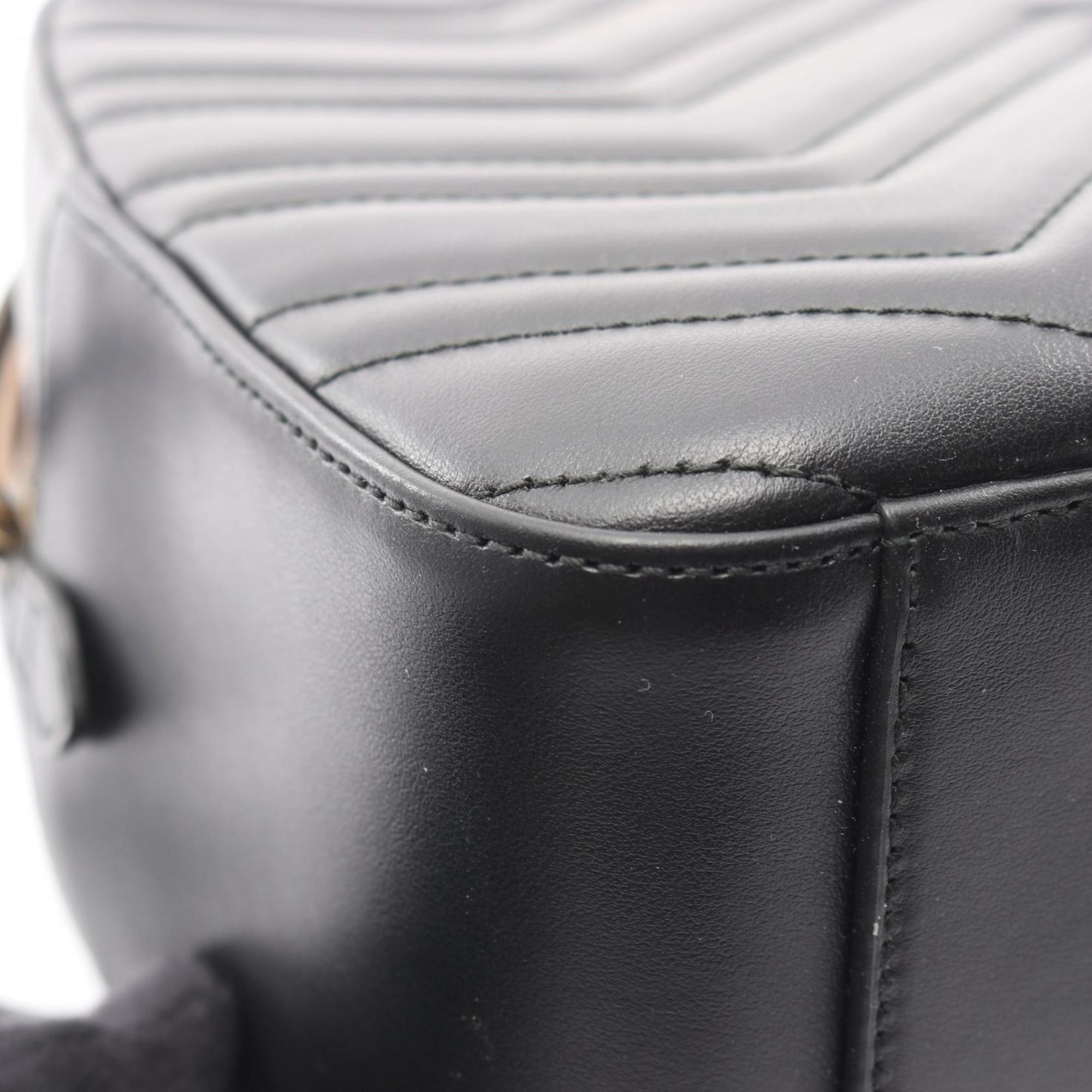 Gucci Black Leather Backpack (Pre-Owned)
