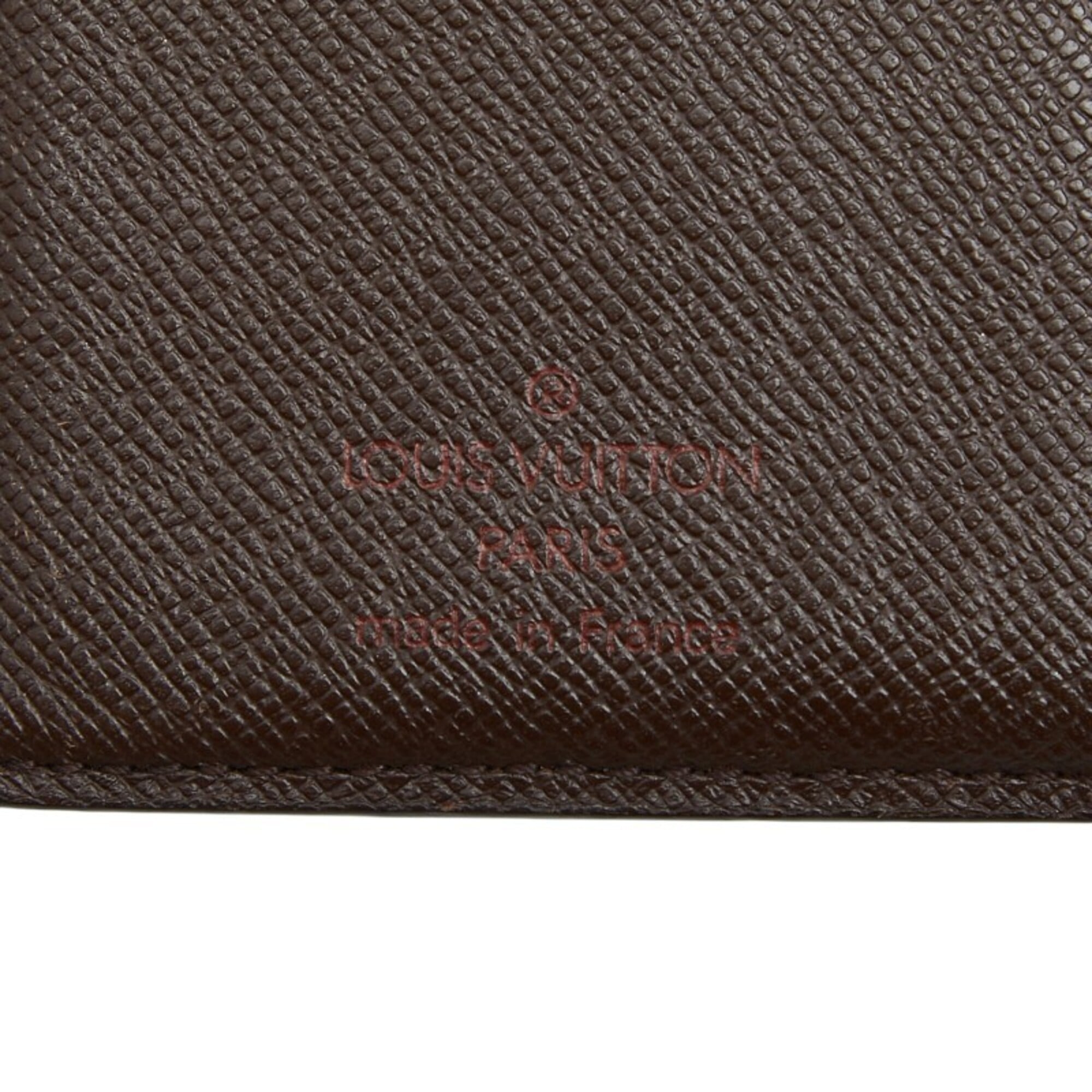 Louis Vuitton Brown Pvc Leather Wallet (Bi-Fold) (Pre-Owned)