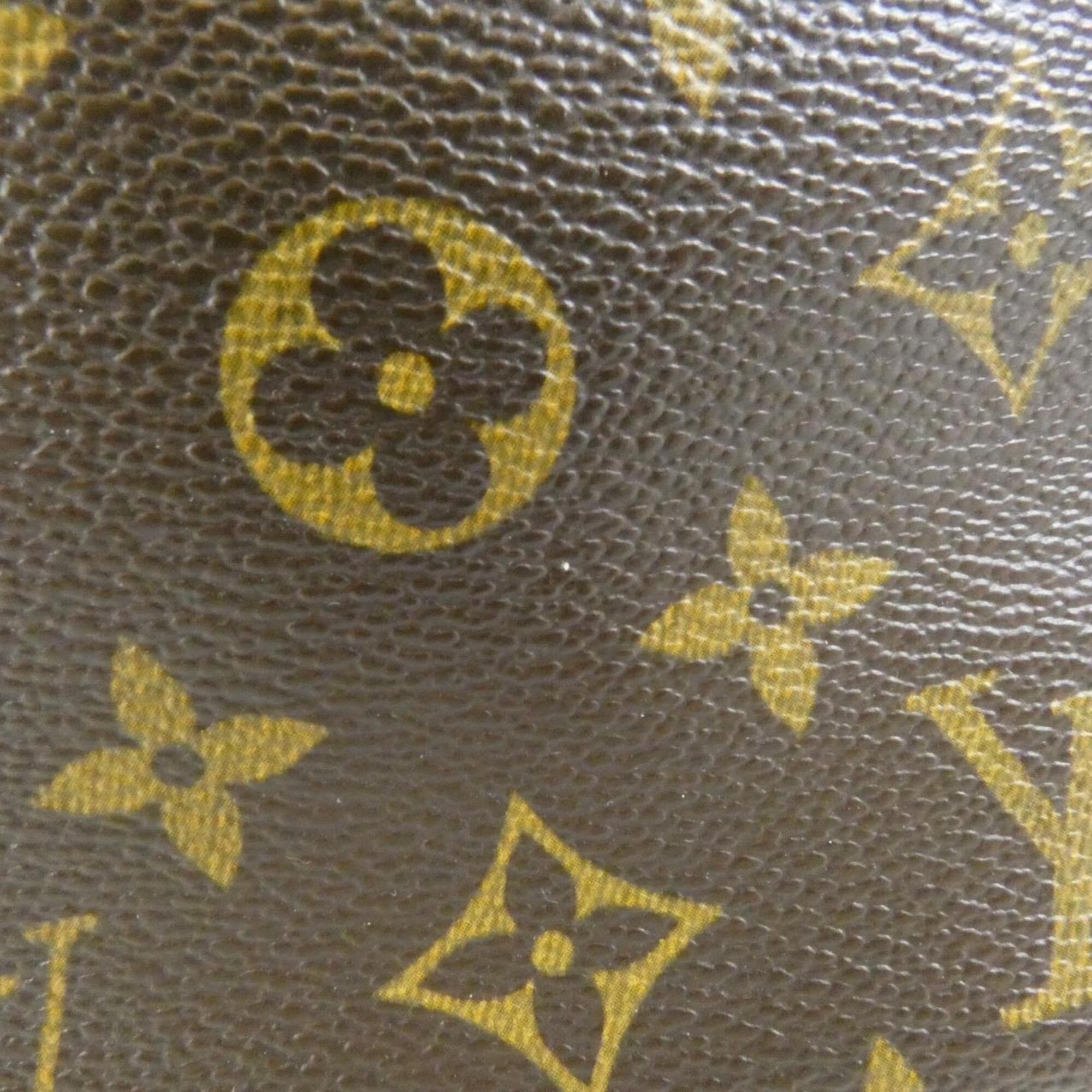 Louis Vuitton Brown Coated Canvas Handbag (Pre-Owned)