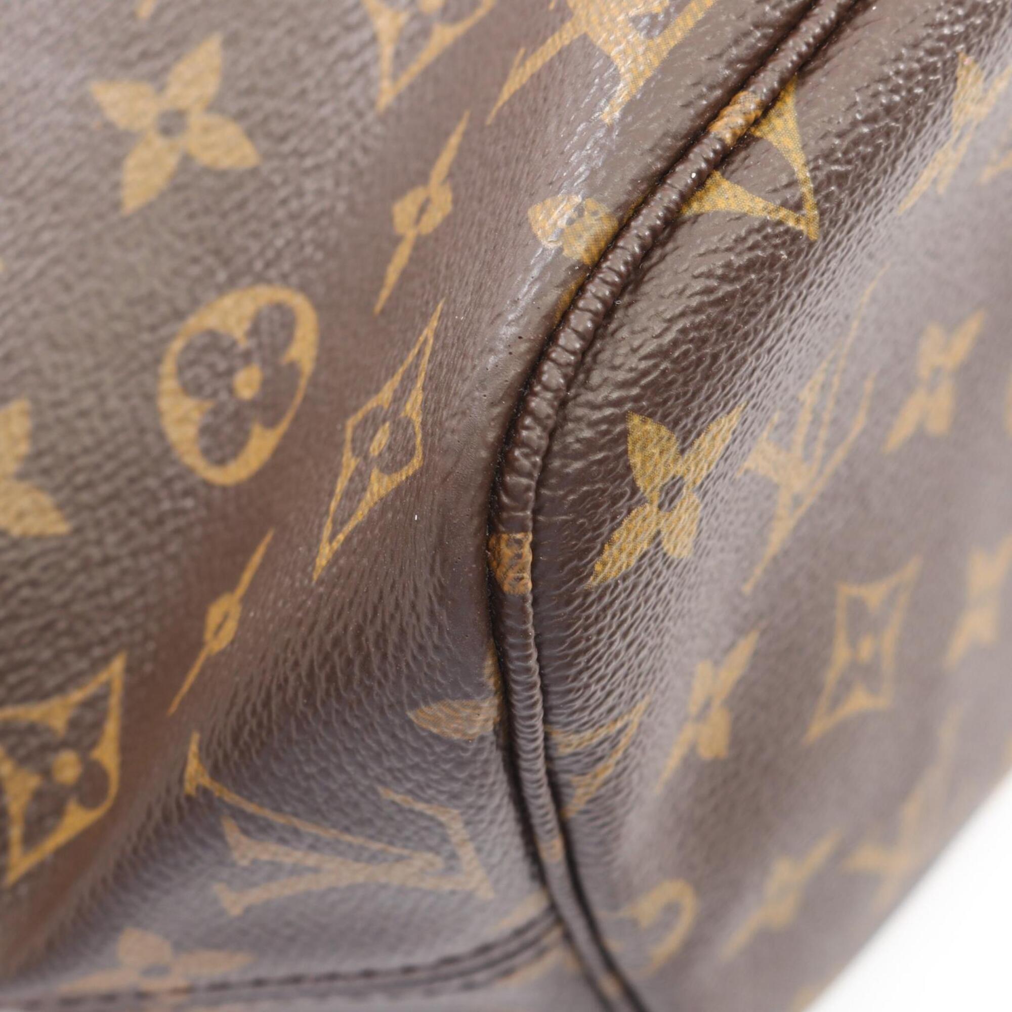 Louis Vuitton Brown Grenade Monogram Pink Monogram Leather Handbag Tote Bag (Pre-Owned)