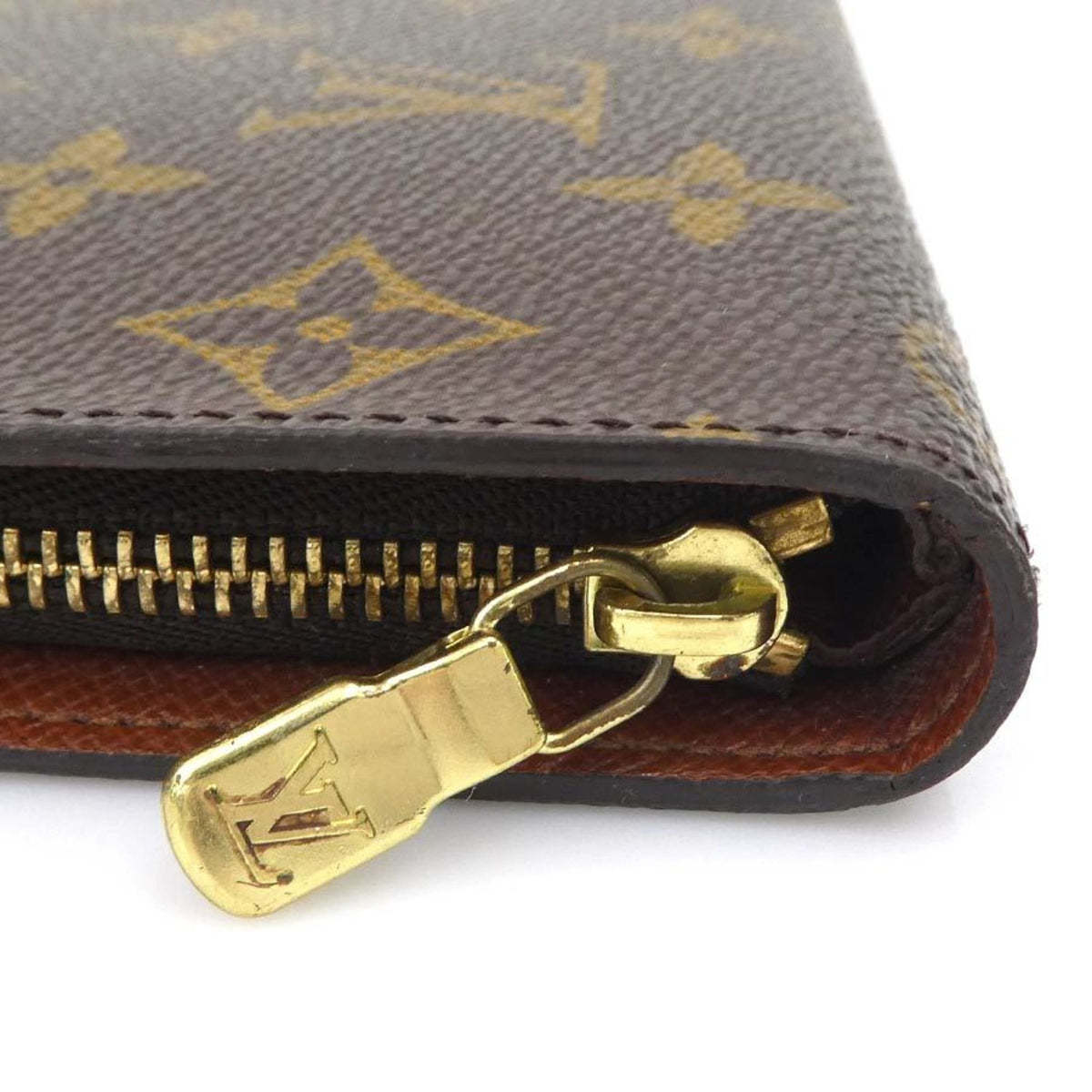 Louis Vuitton Brown Monogram Monogram Long Wallet (Bi-Fold) (Pre-Owned)