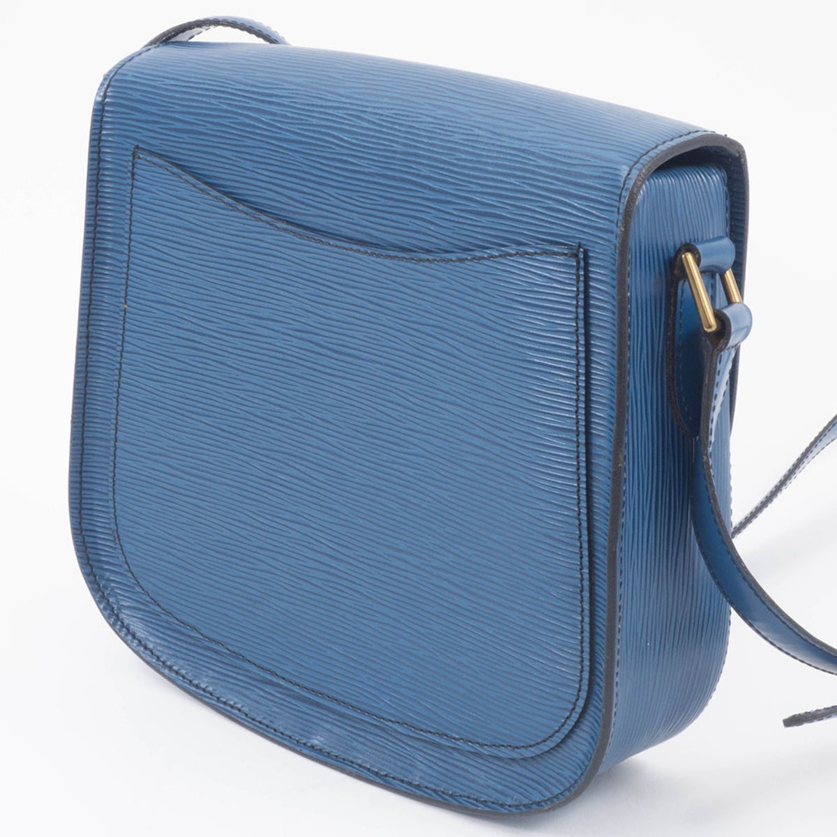 Louis Vuitton Epi Blue Epi Leather Shoulder Bag (Pre-Owned)