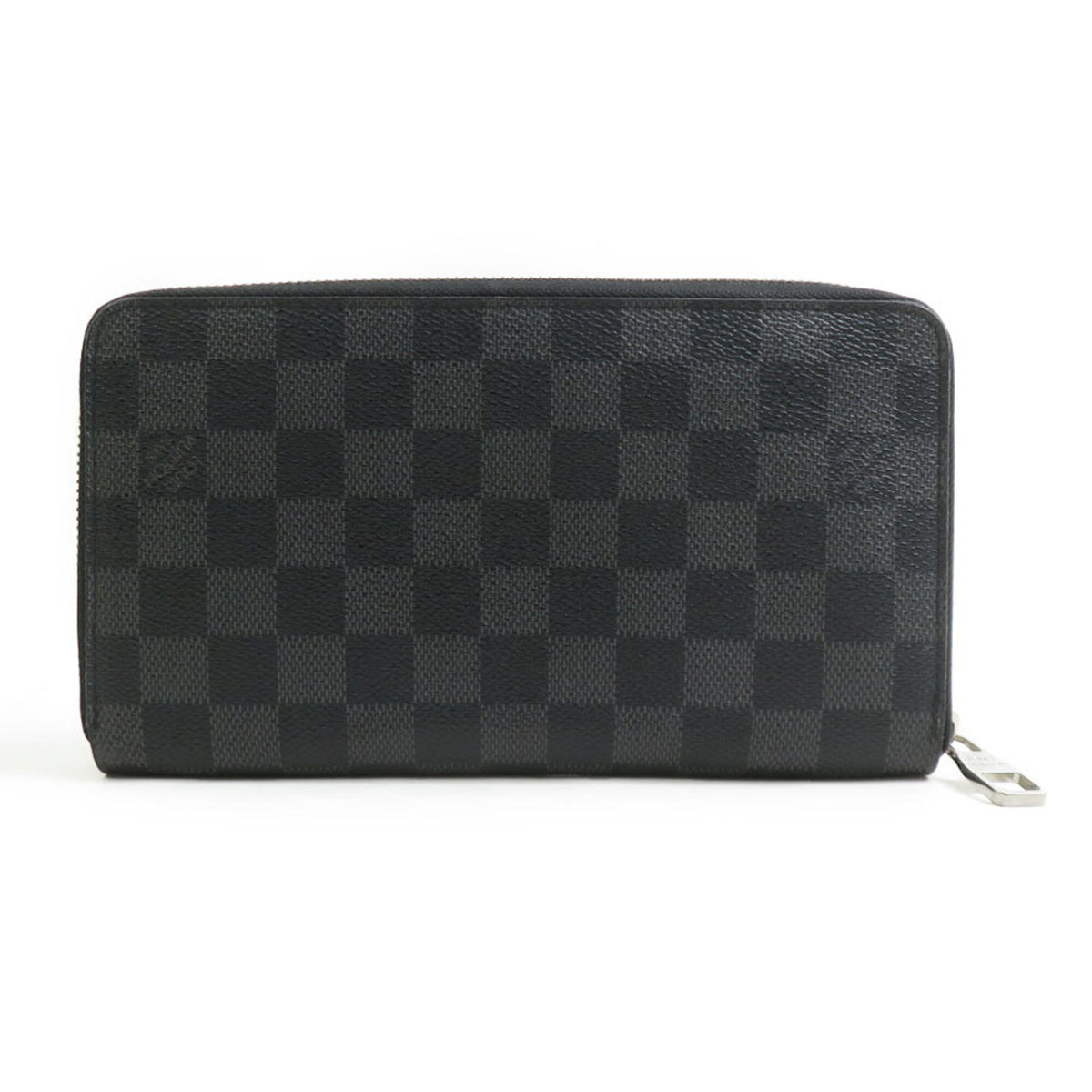 Louis Vuitton Black Damier Graphite Damier Graphite Long Wallet (Bi-Fold) (Pre-Owned)