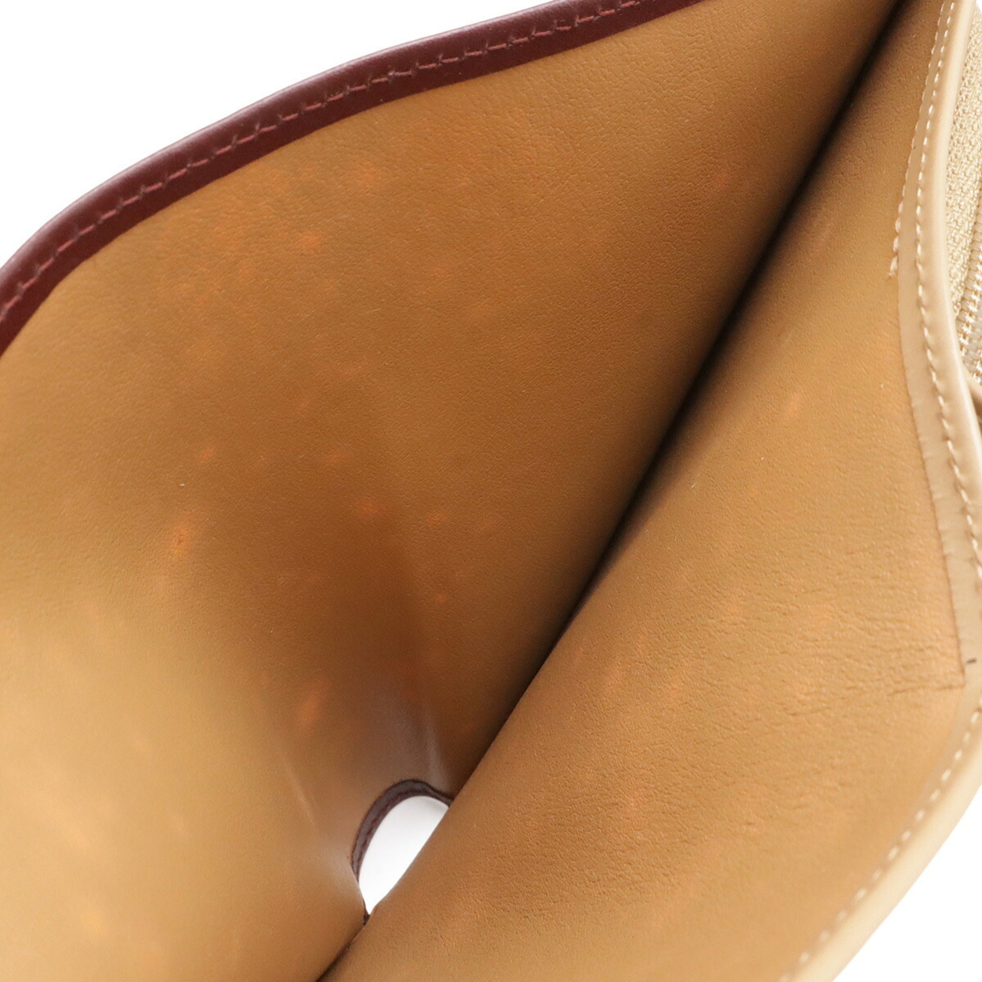 Cartier Bordeaux Leather Wallet (Bi-Fold) (Pre-Owned)
