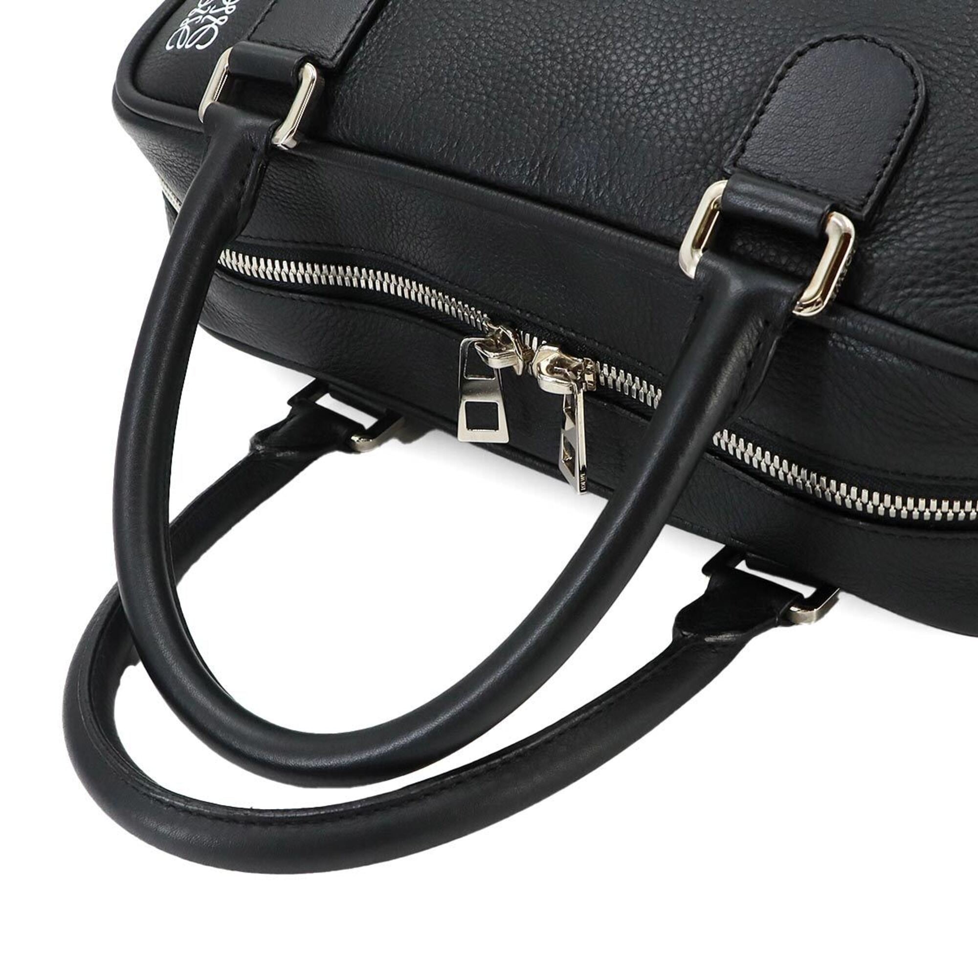 Loewe Black Leather Handbag (Pre-Owned)