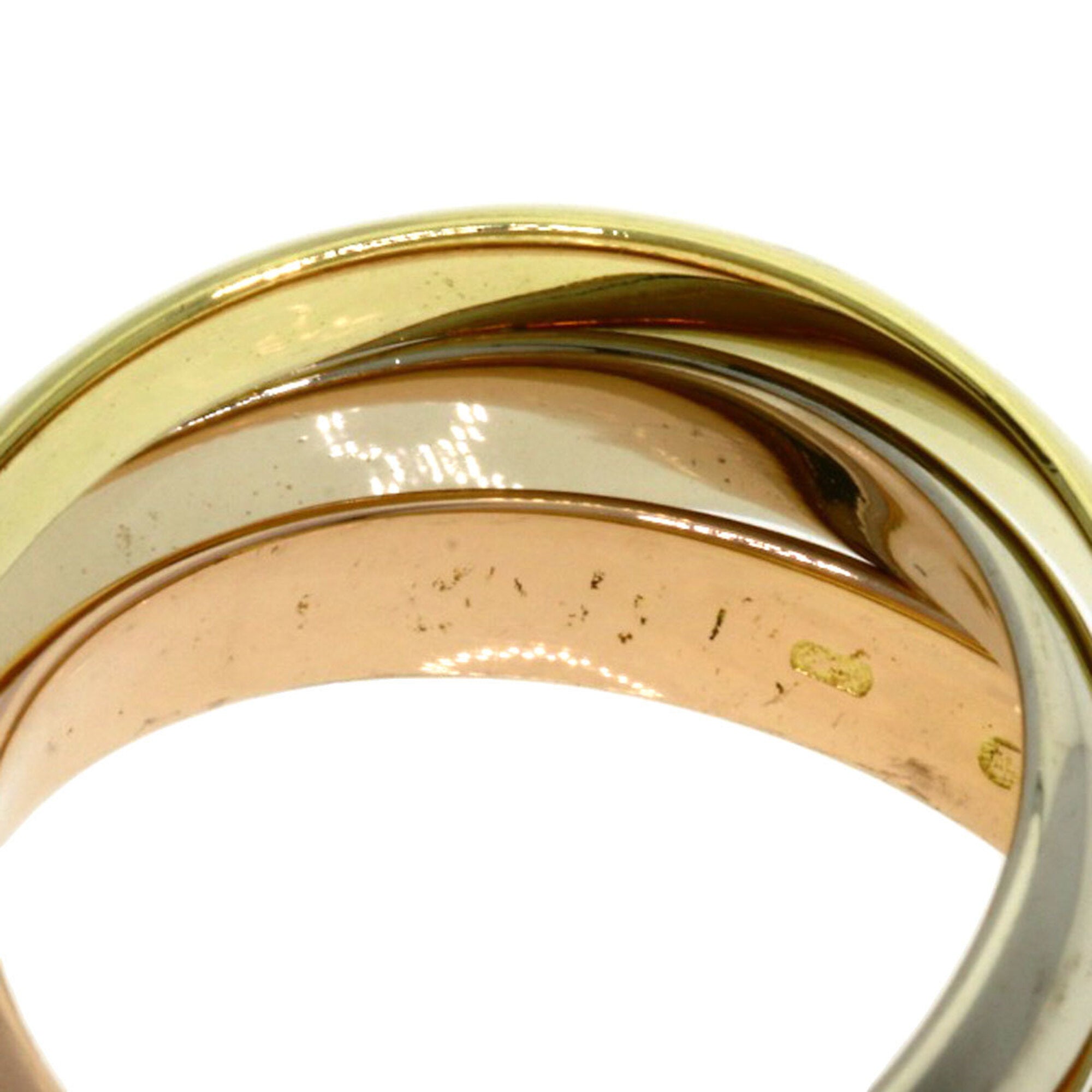 Cartier Yellow Gold (18K) Pink Gold (18K) White Gold (18K) Band Ring (Pre-Owned)