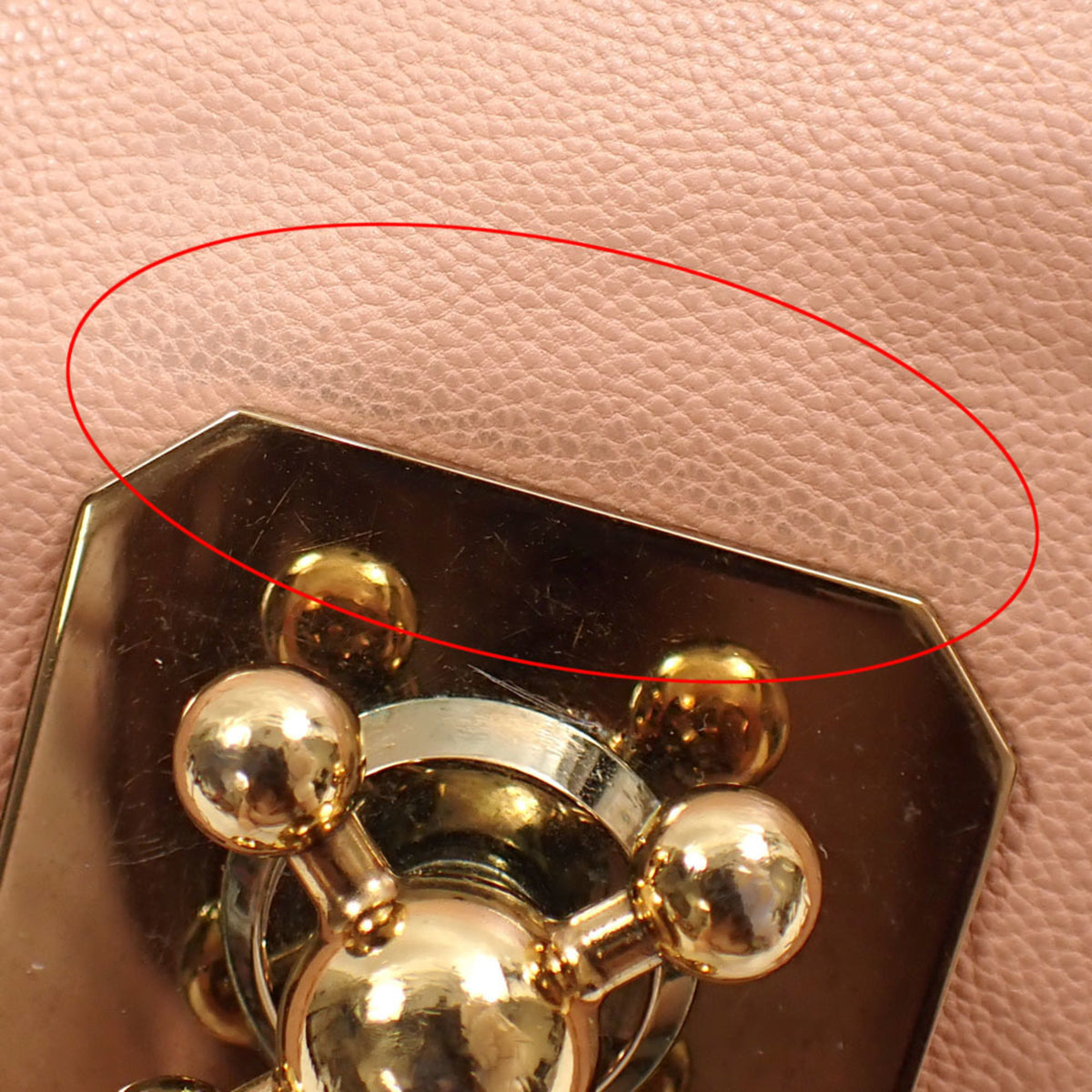 Chloé Elsie Pink Leather Shoulder Bag (Pre-Owned)