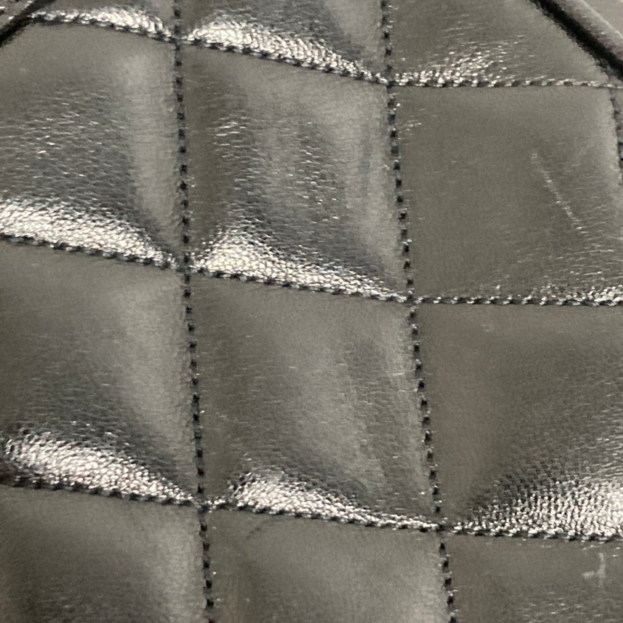 Chanel Black Leather Shoulder Bag Tote Bag (Pre-Owned)