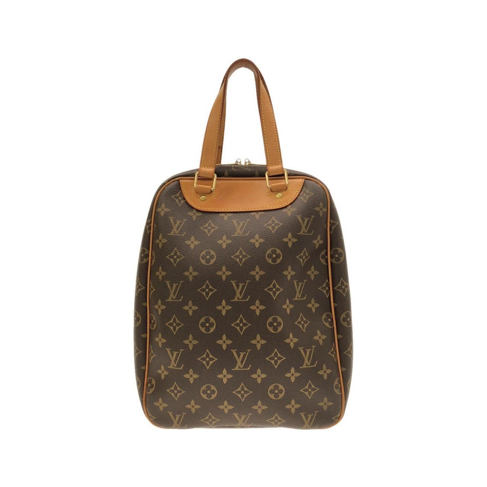 Louis Vuitton Marron Coated Canvas Handbag (Pre-Owned)